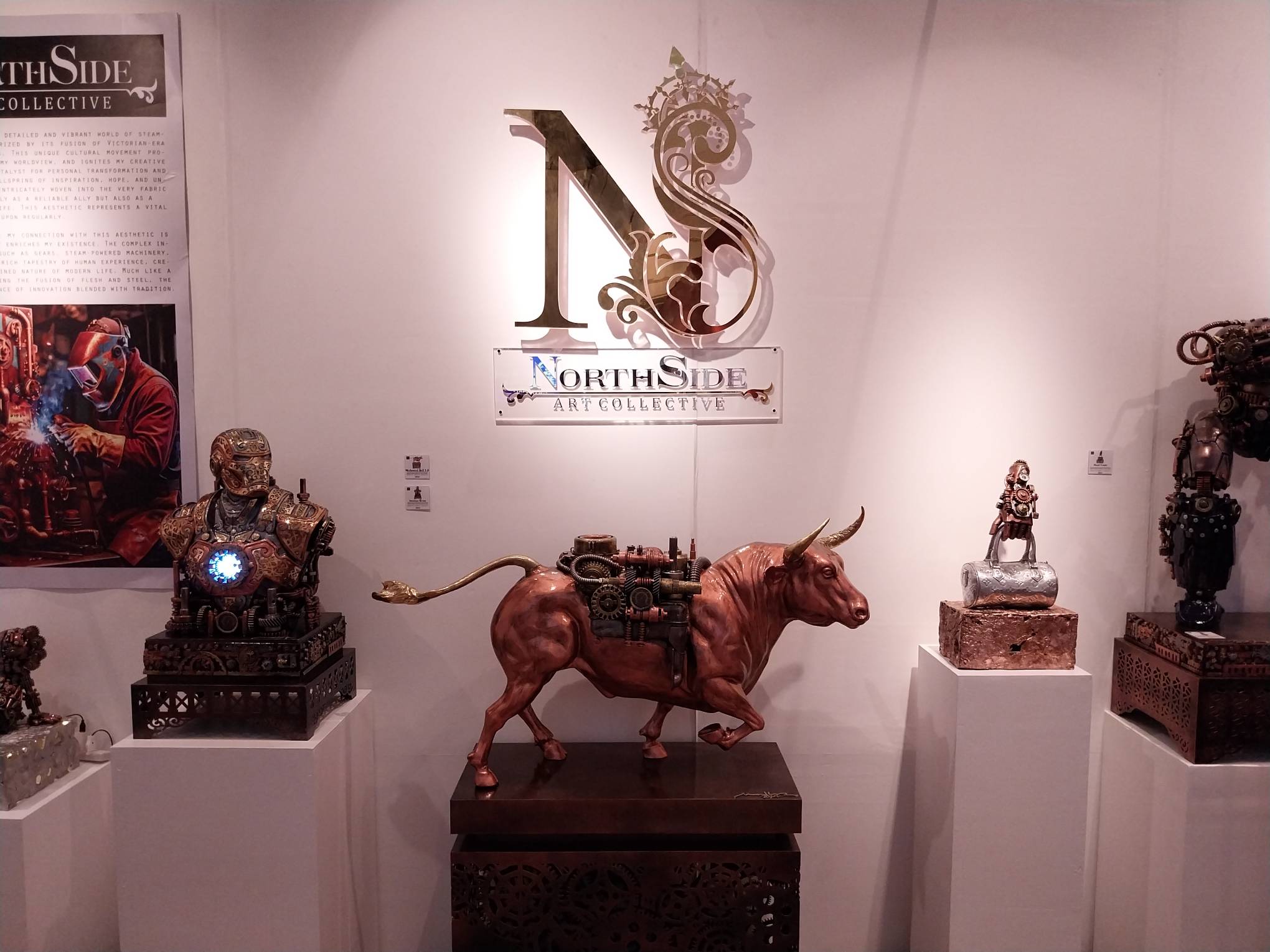 The North Side Art Collective's collection for Manila'Bang Show 2024.