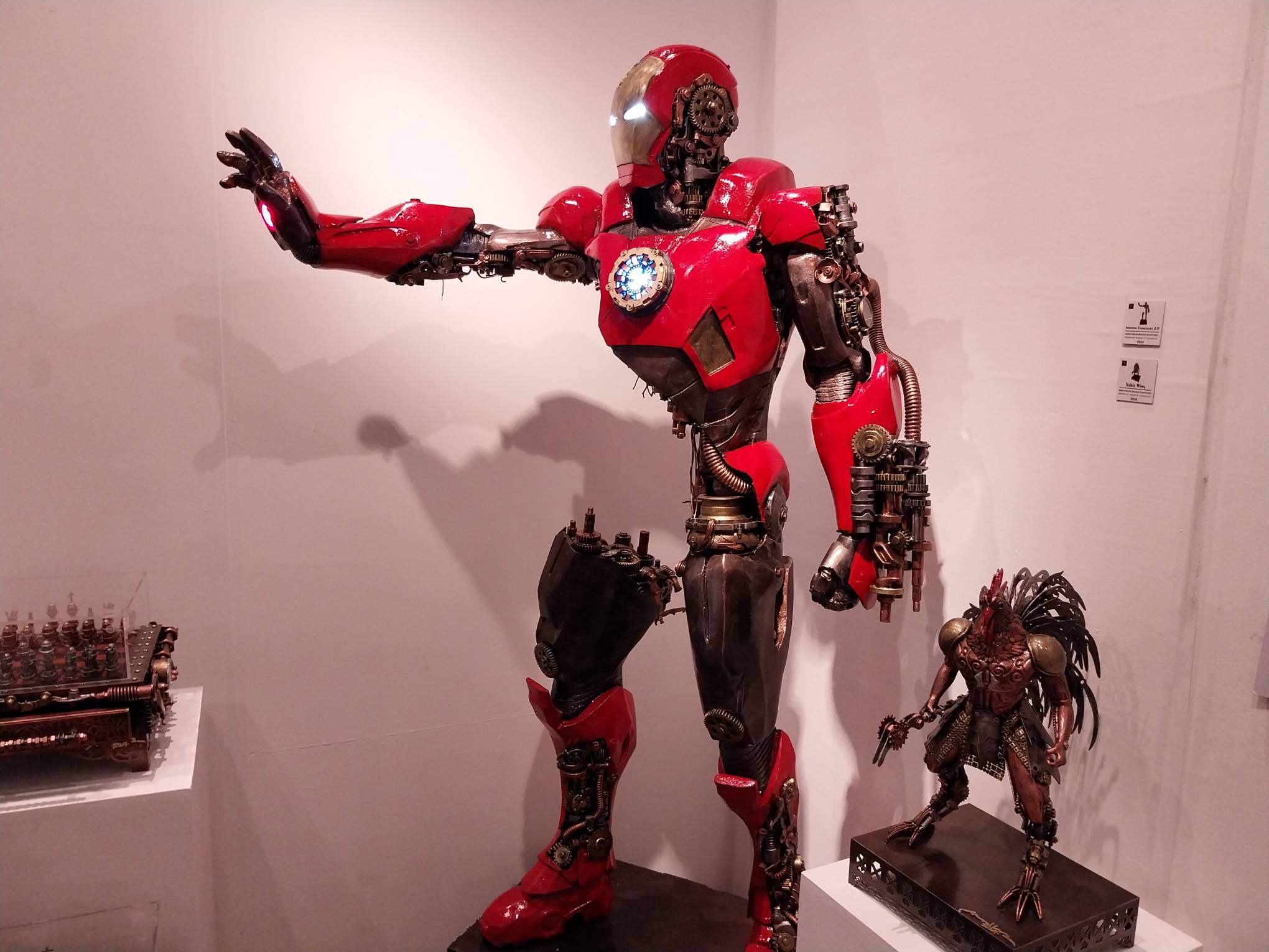 Their Iron Man sculpture for Manila'Bang Show 2024.