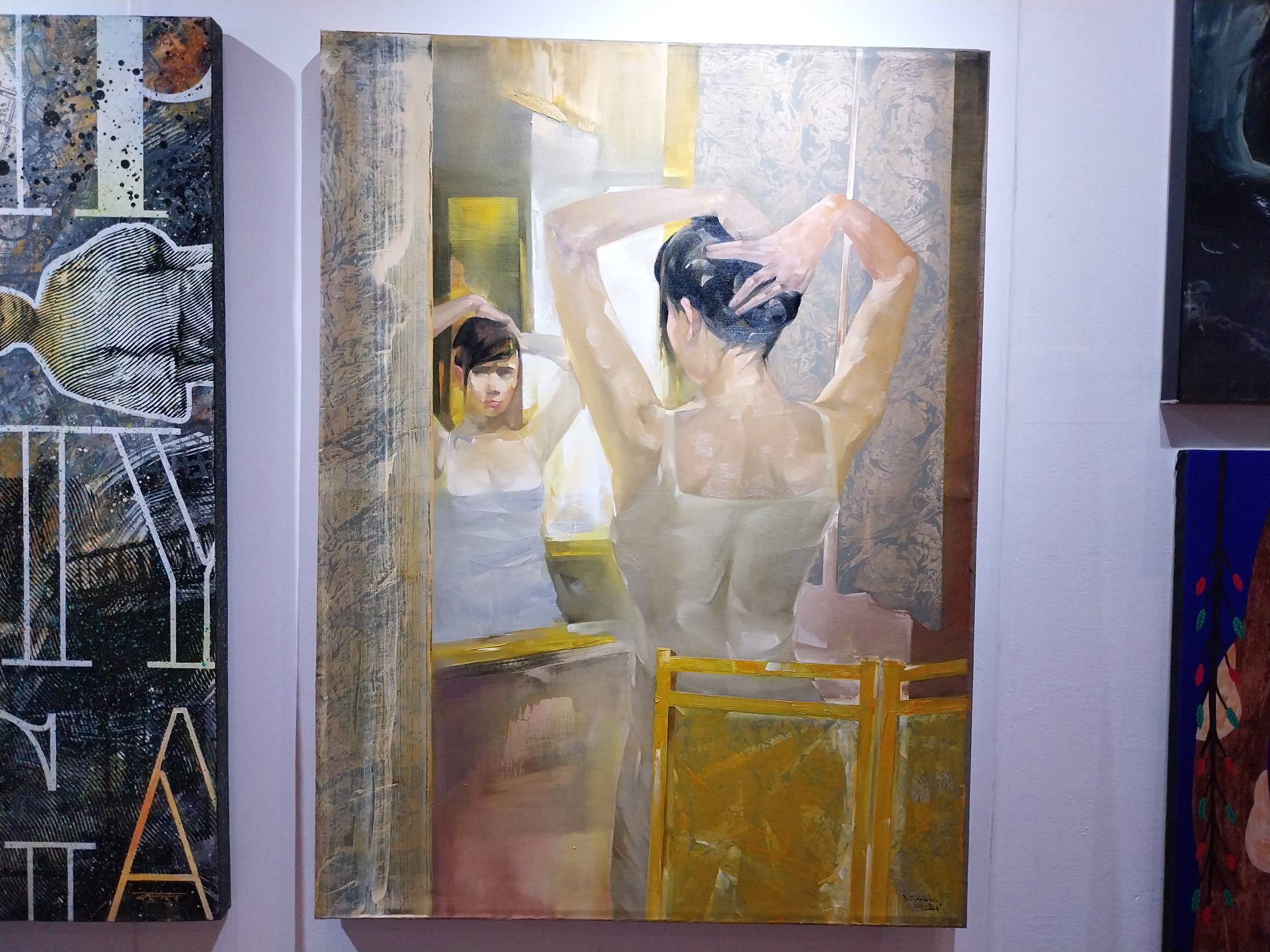 A painting by Luong Trung from Altro Mondo Creative Space.