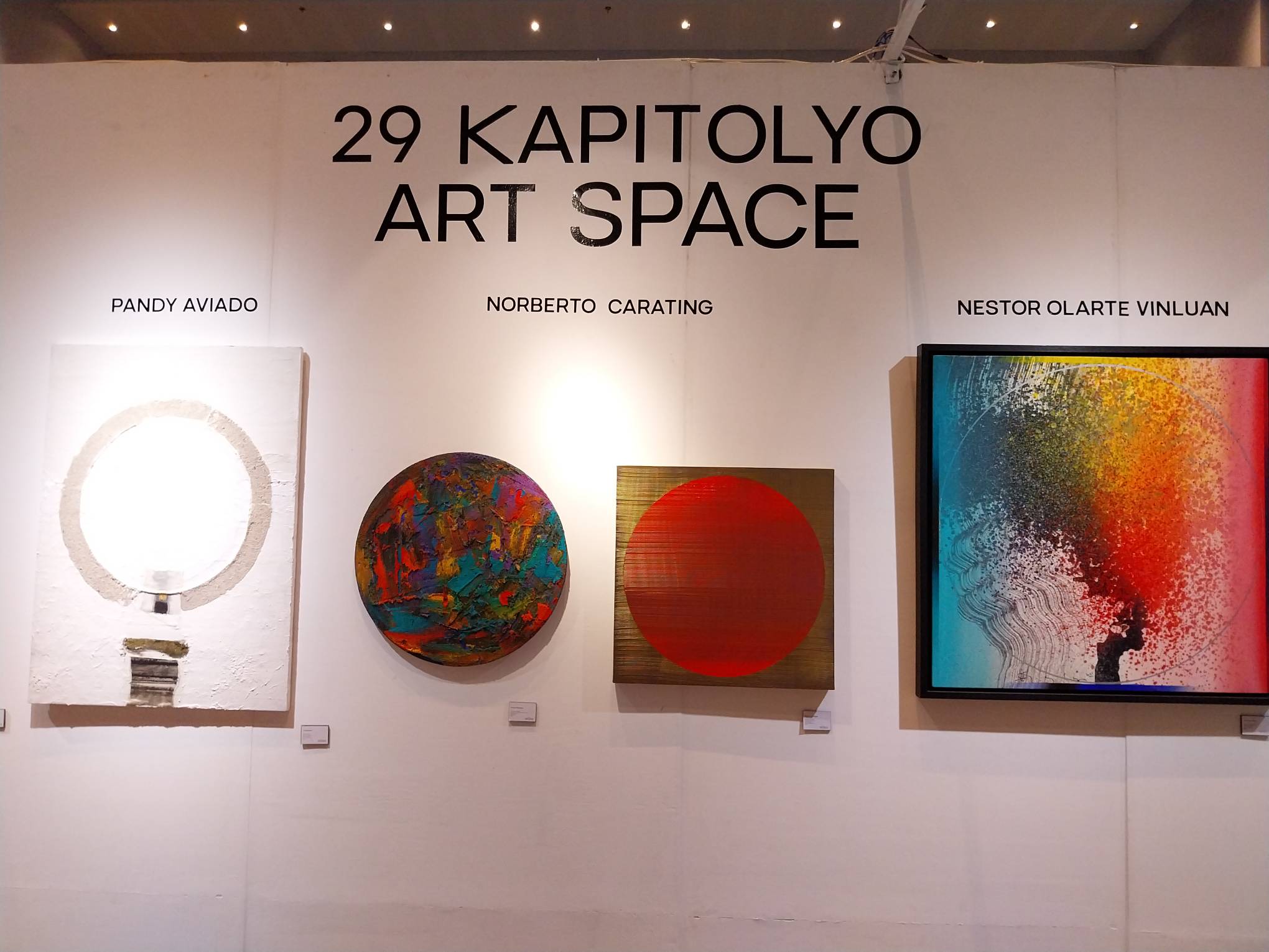 29 Kapitolyo Art Space's exhibit at Manila'Bang Show 2024.