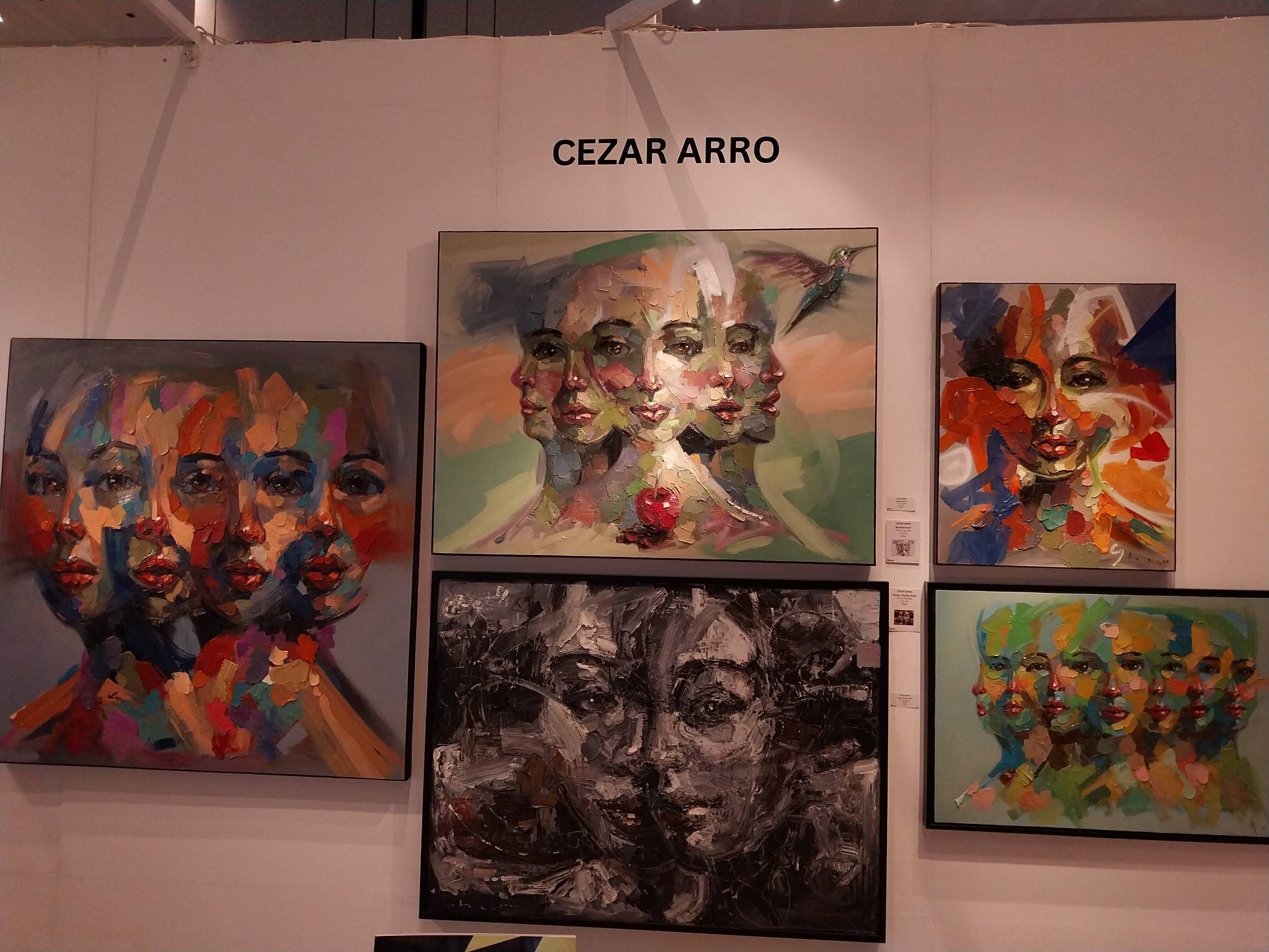 Cezar Arro's work for Galerie Anna's exhibit at Manila'Bang Show 2024.