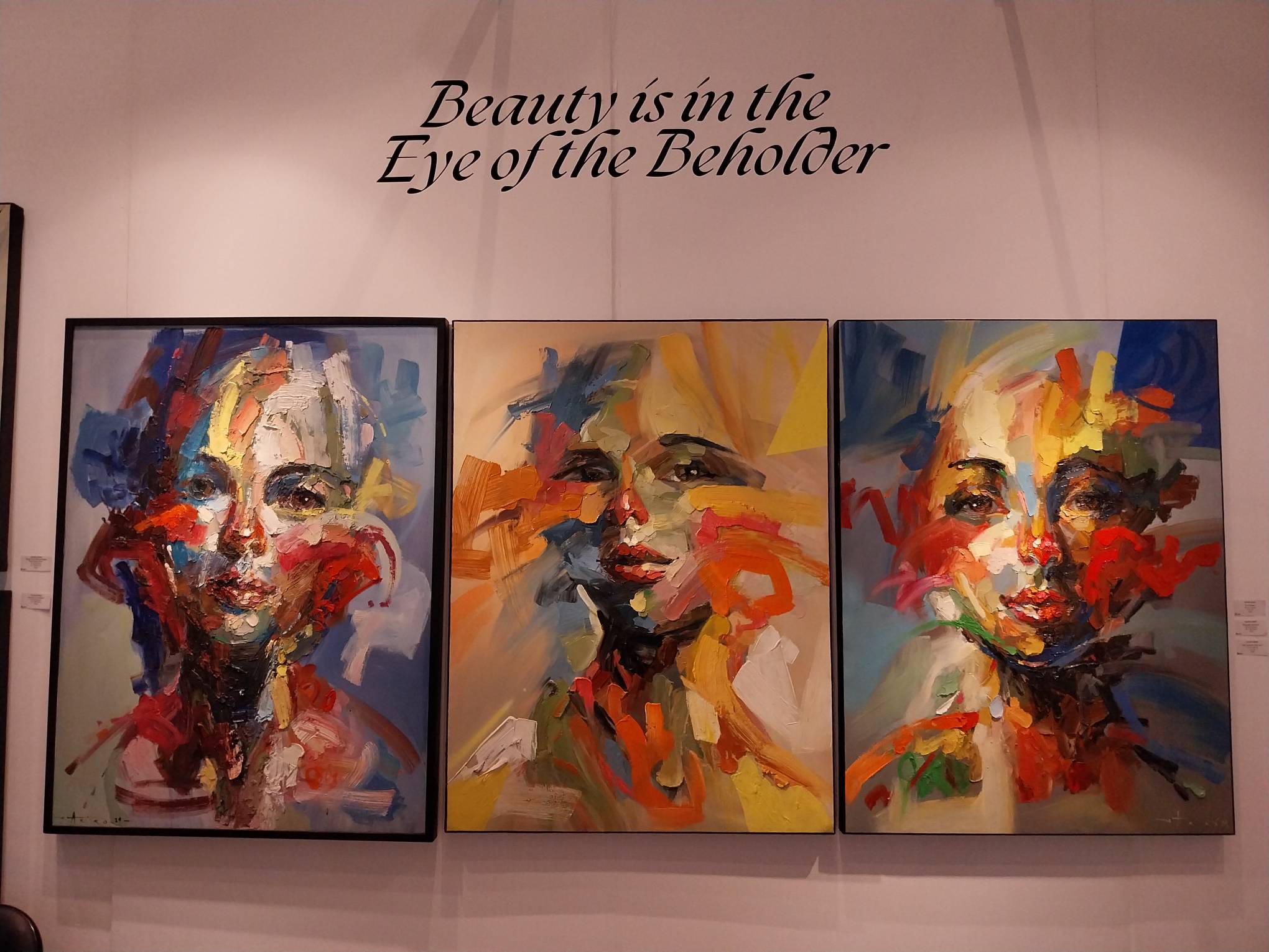 Galerie Anna's exhibit at Manila'Bang Show 2024.