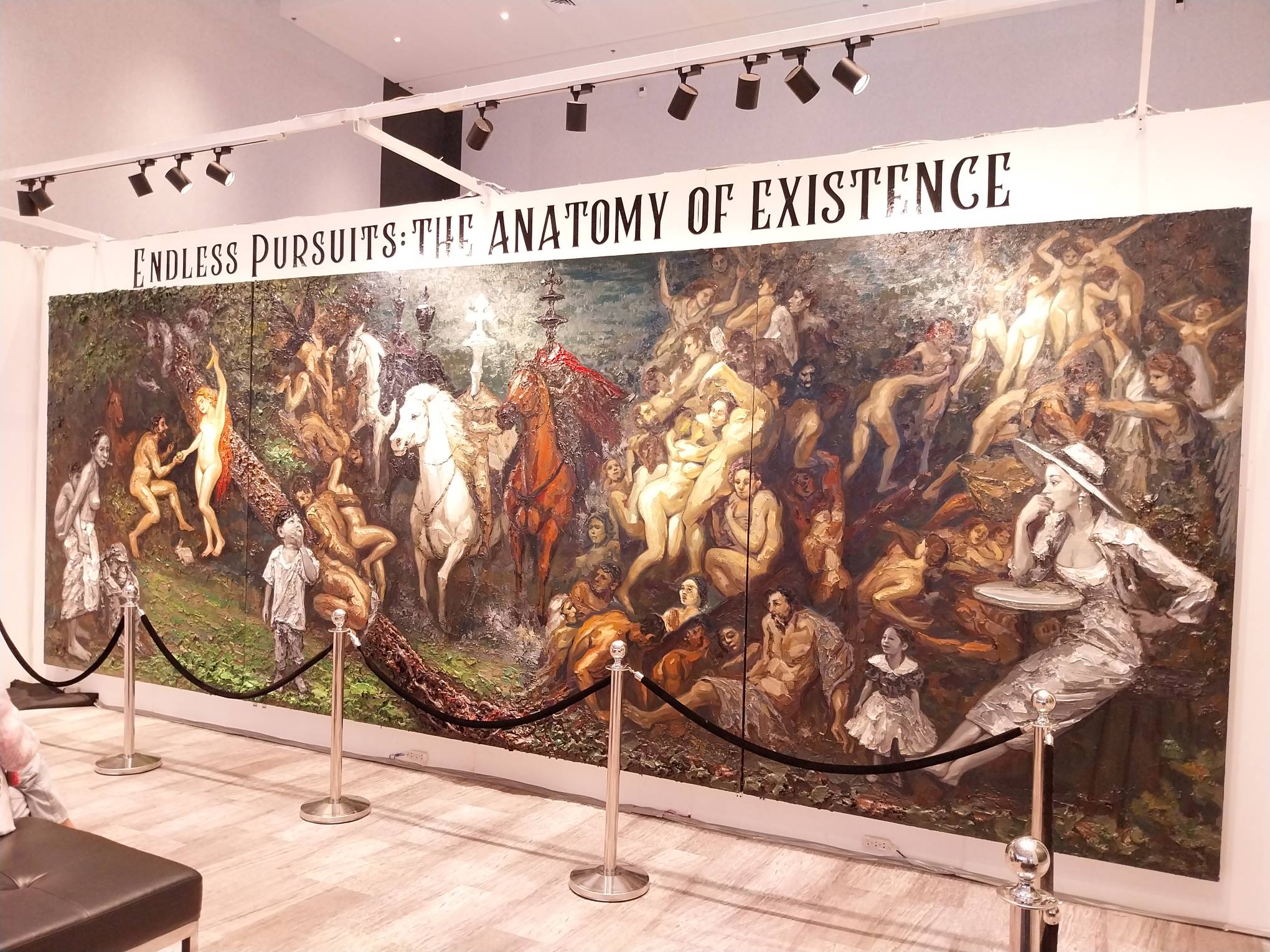 Otto Neri's work as shown at Manila'Bang Show 2024.