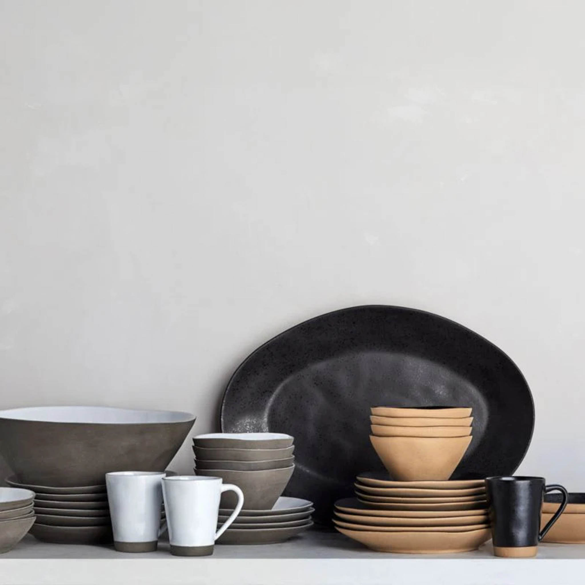 Marin Grey Dinnerware.