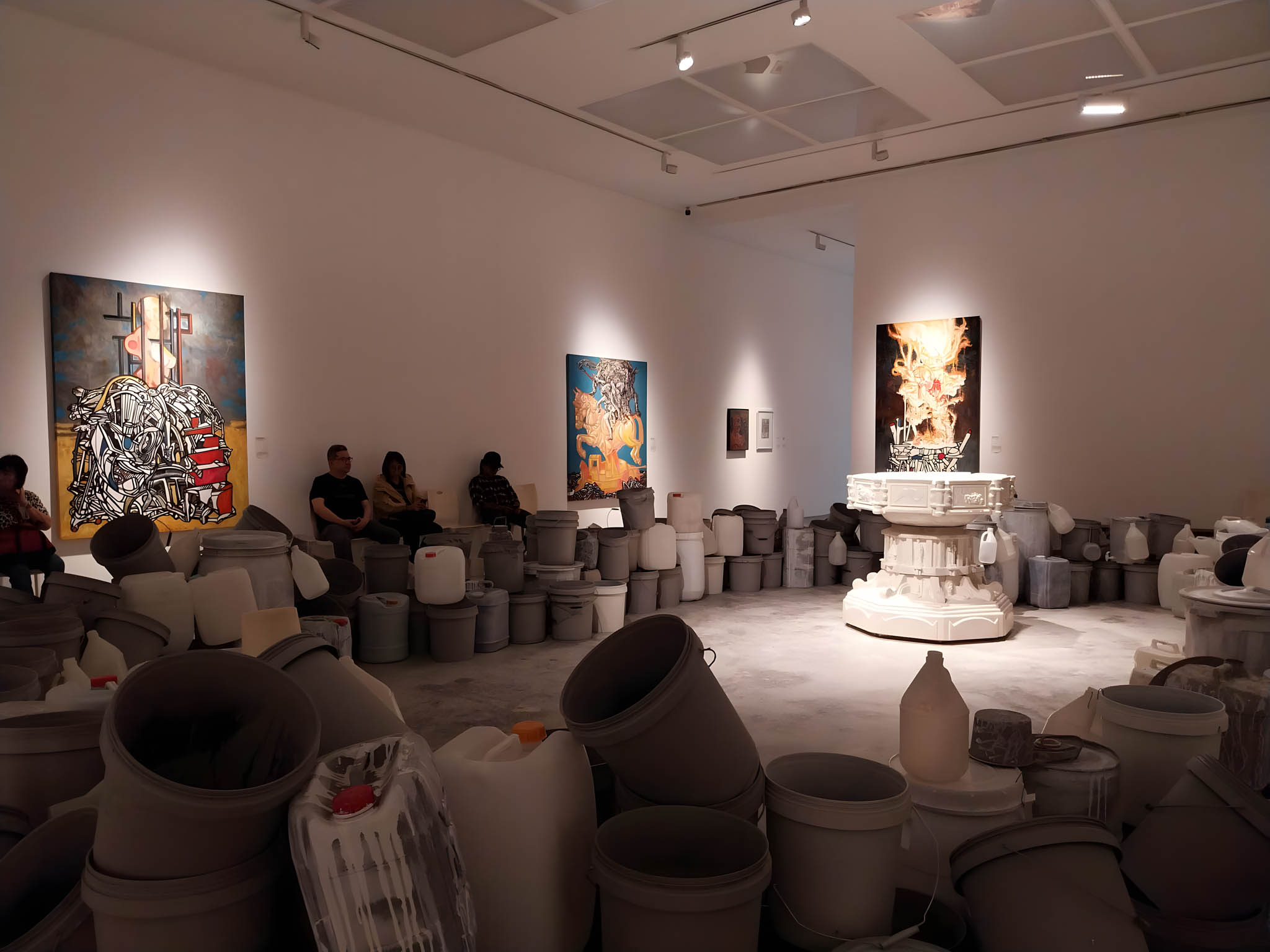 “Ang Pila Balde ni Ning, Charie, Rochit…” by Jose Tence Ruiz for 