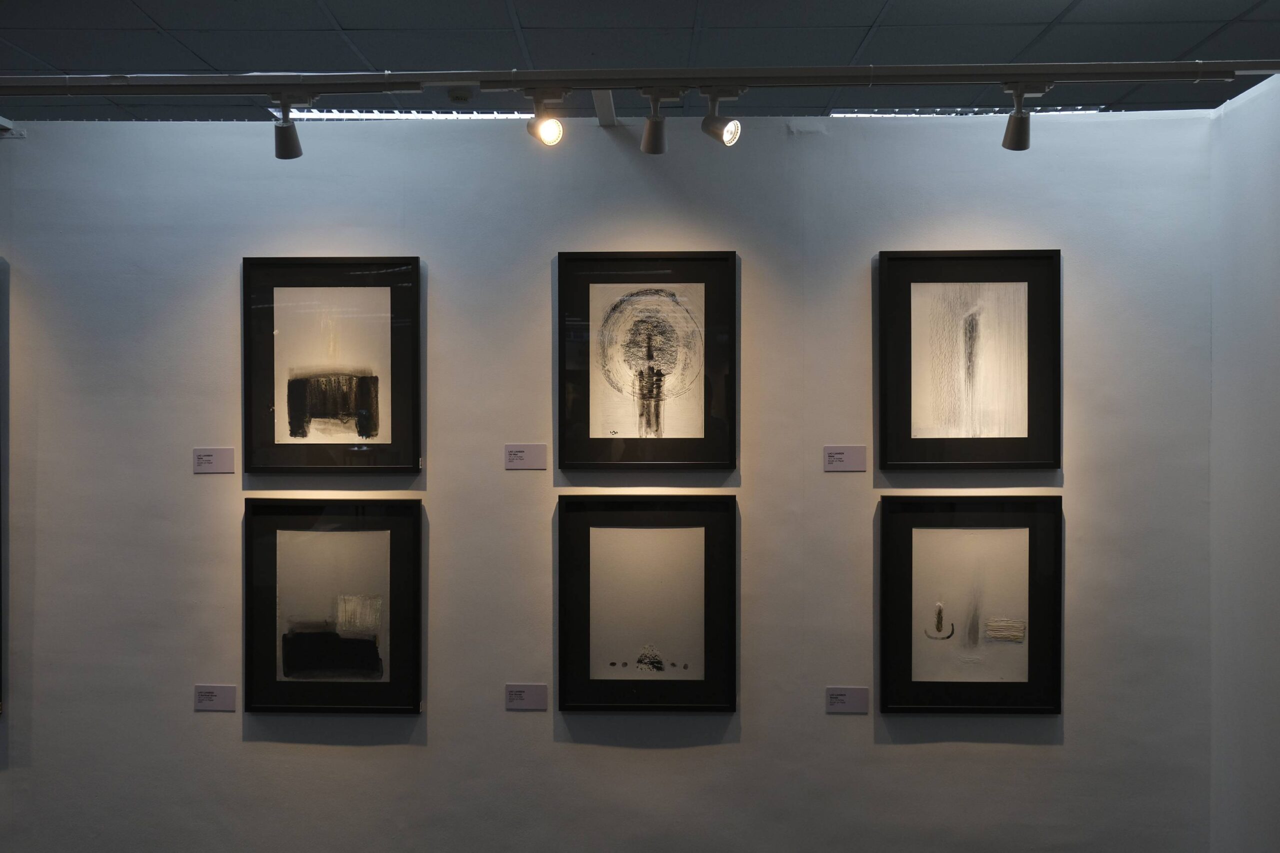 Works by Lao Lianben for ICA Art Fair.