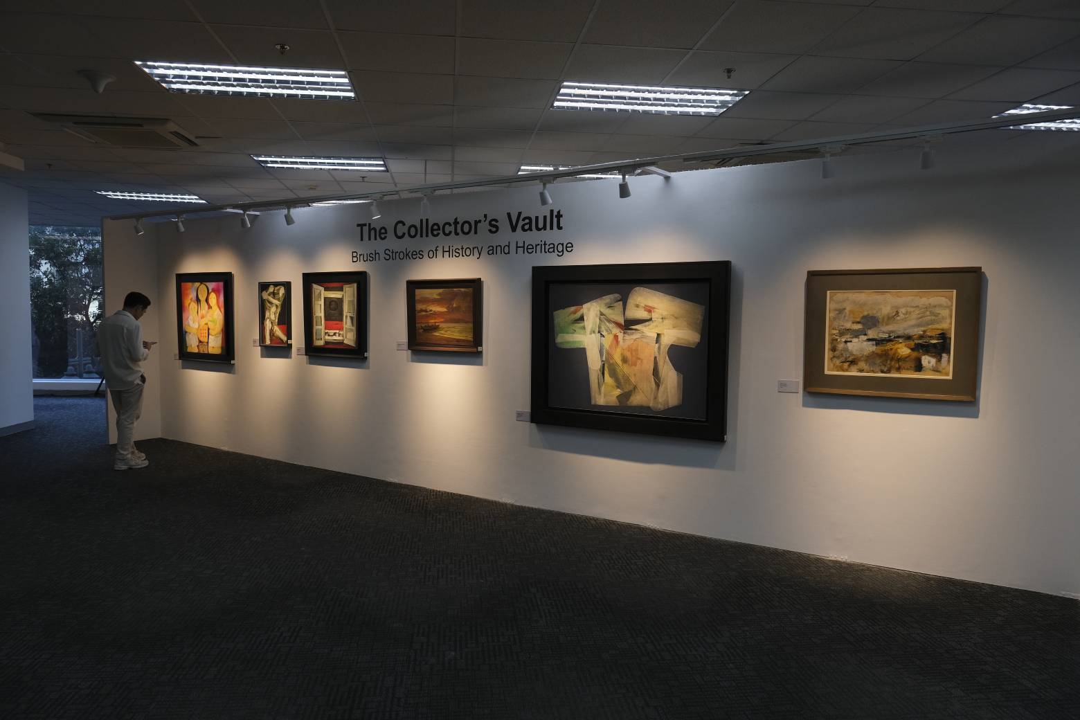 "The Collector's Vault" at ICA Art Fair.