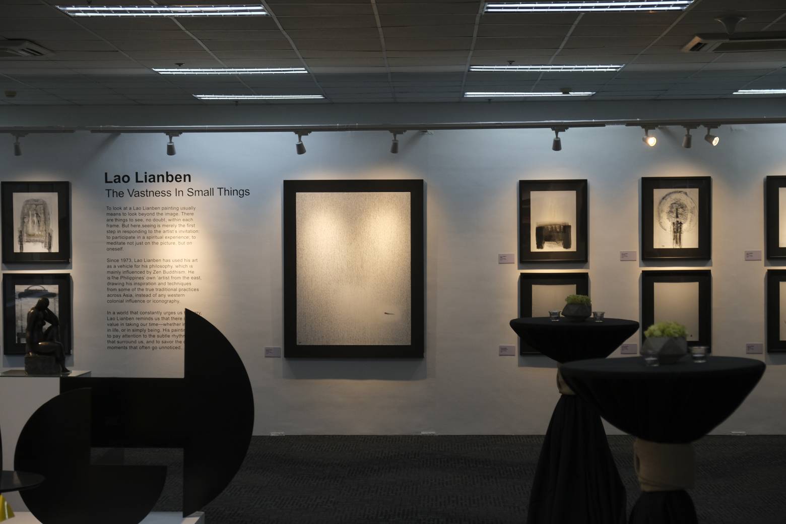 Works by Lao Lianben for ICA Art Fair.