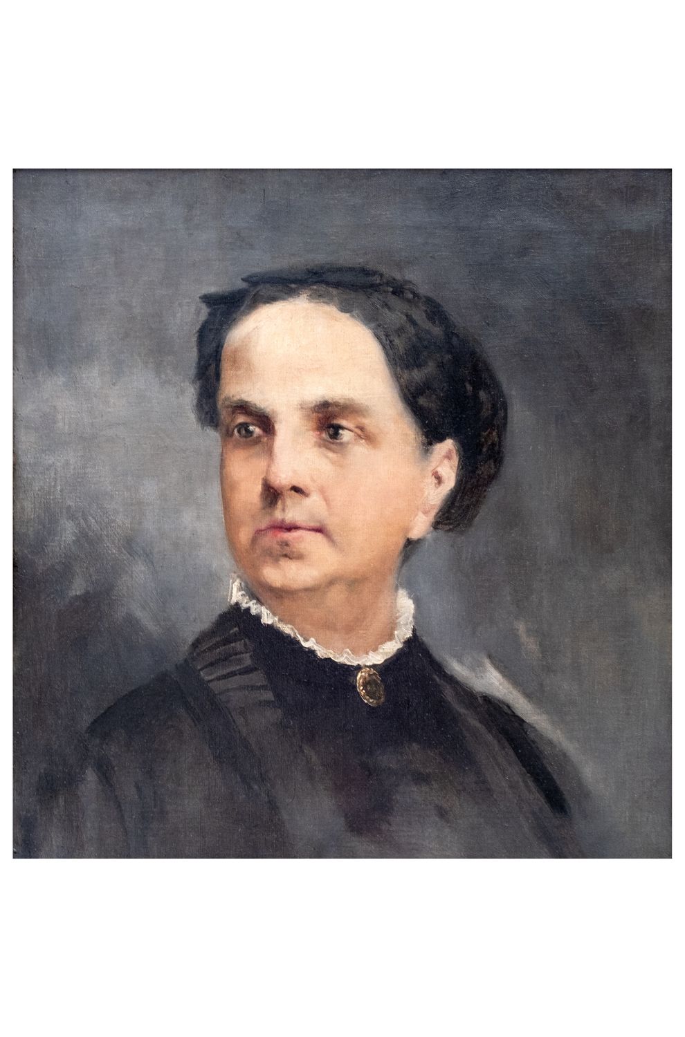 LOT 134, PROPERTY FROM THE AMBASSADOR PEDRO CONLU HERNAEZ COLLECTION. Juan Luna y Novicio (1857 - 1899), La Majordoma, signed (lower right) ca. 1890. Oil on canvas.