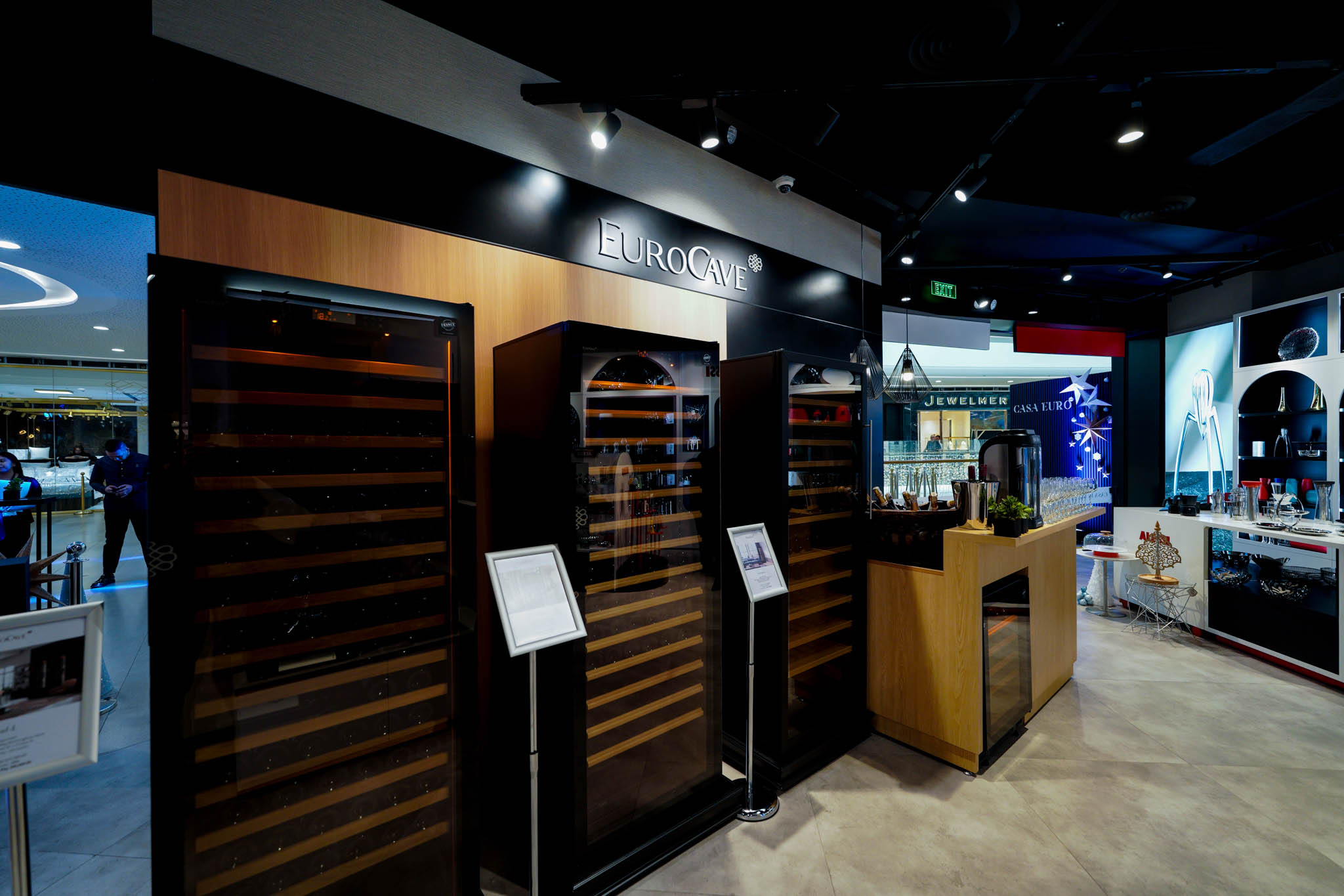 Inside the New Casa Euro Store.