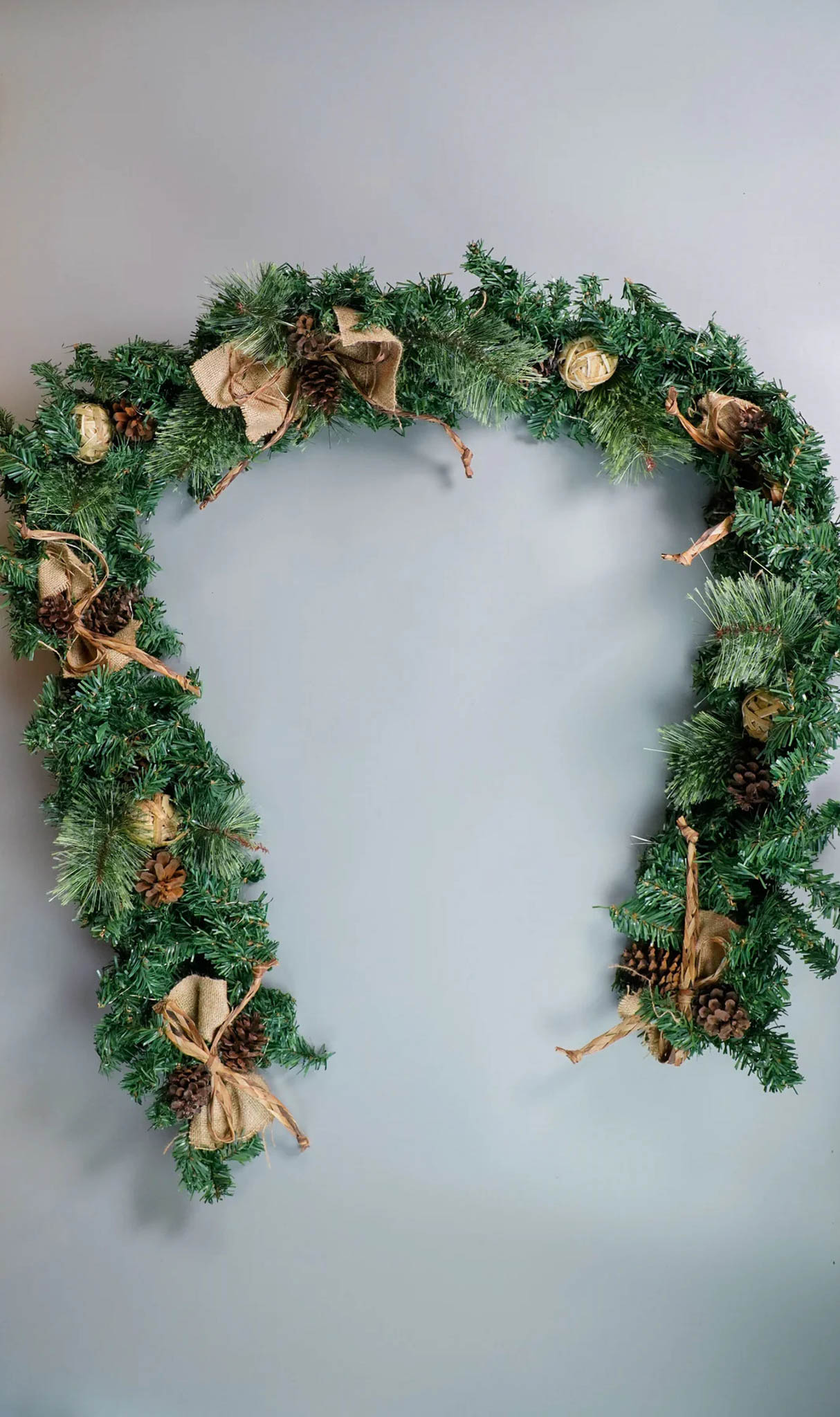 Wreaths, Garlands, and Lanterns.