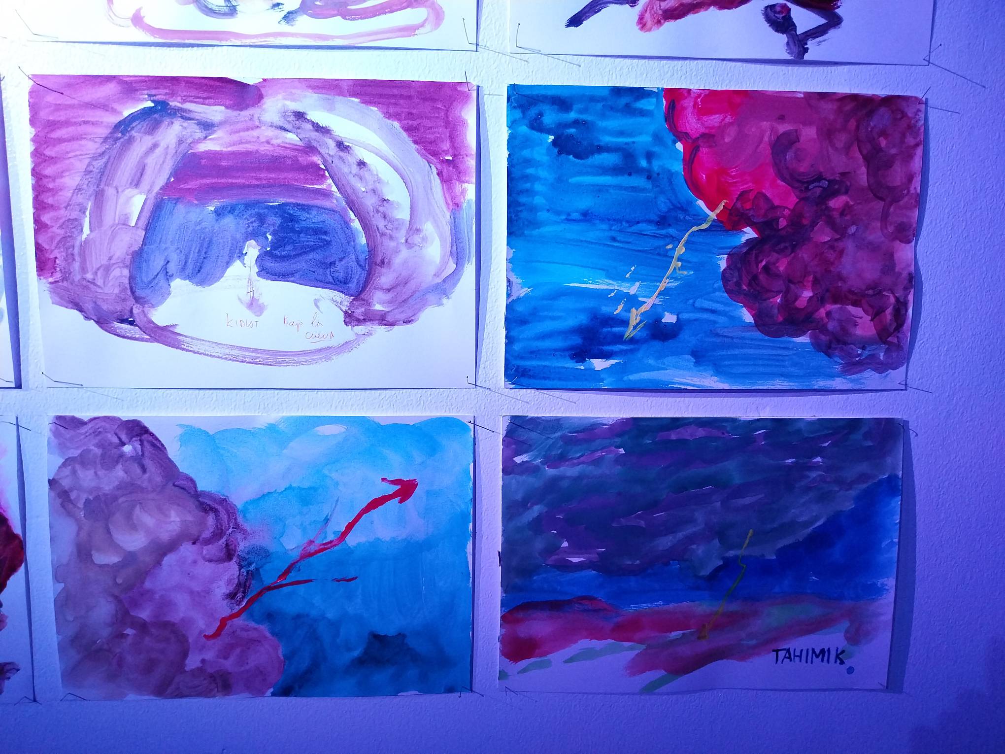 Enrique Marty Storyboards with Kidlat Tahimik.