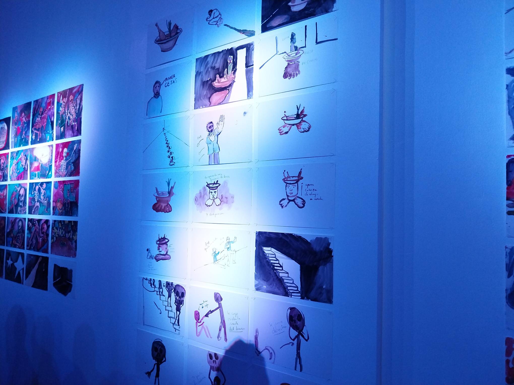 Watercolors by Enrique Marty.