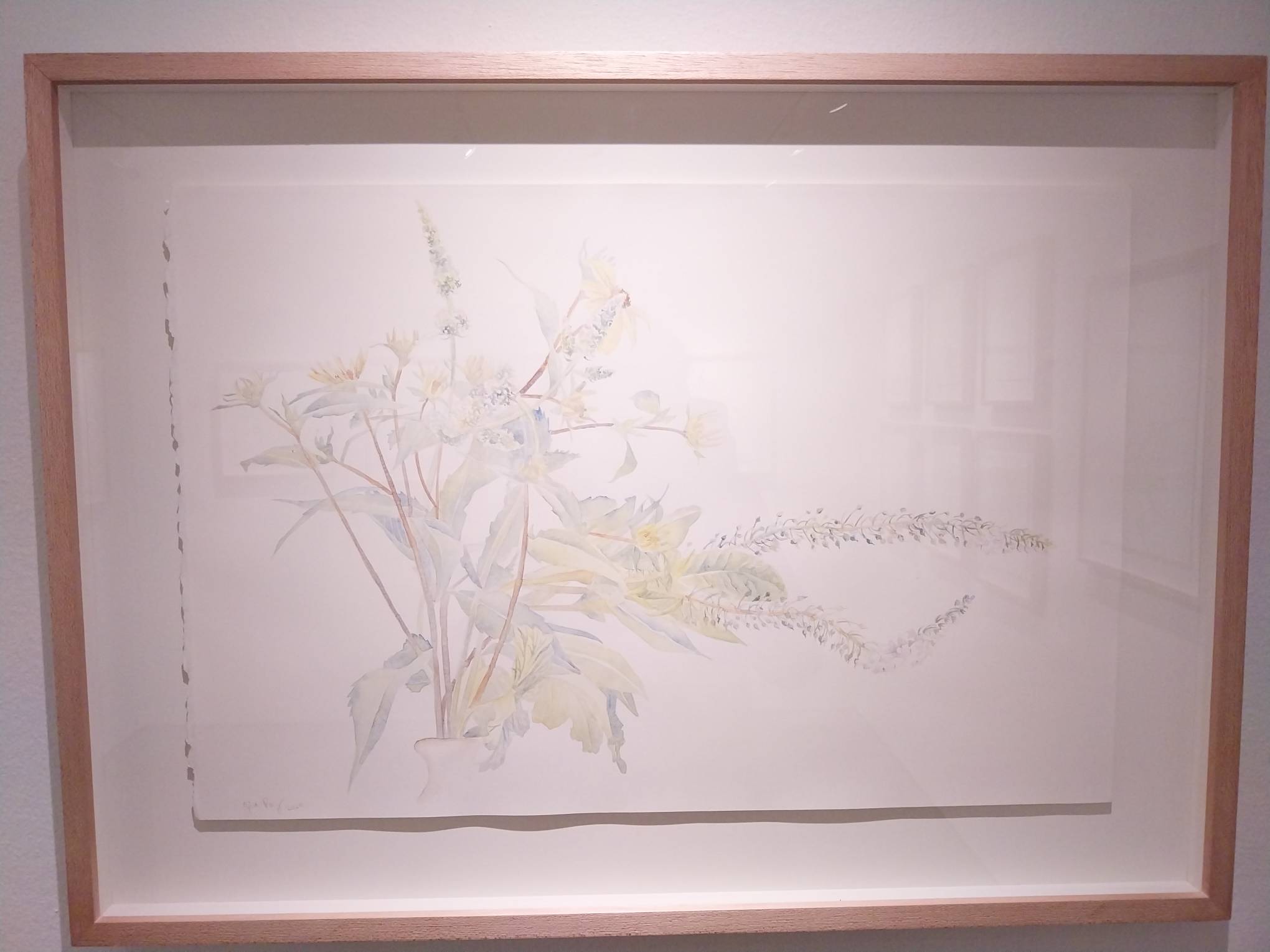 Watercolor painting by Jill Paz for "Revirescence."