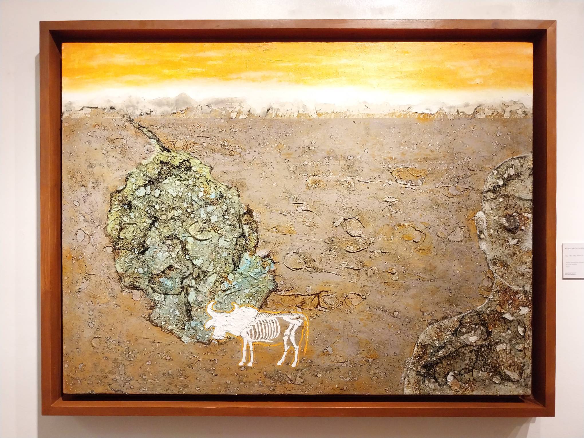 Work by Frank Alexi Nobleza for "Imo Kalag, Imo Bakero" with Art Camp Gallery.