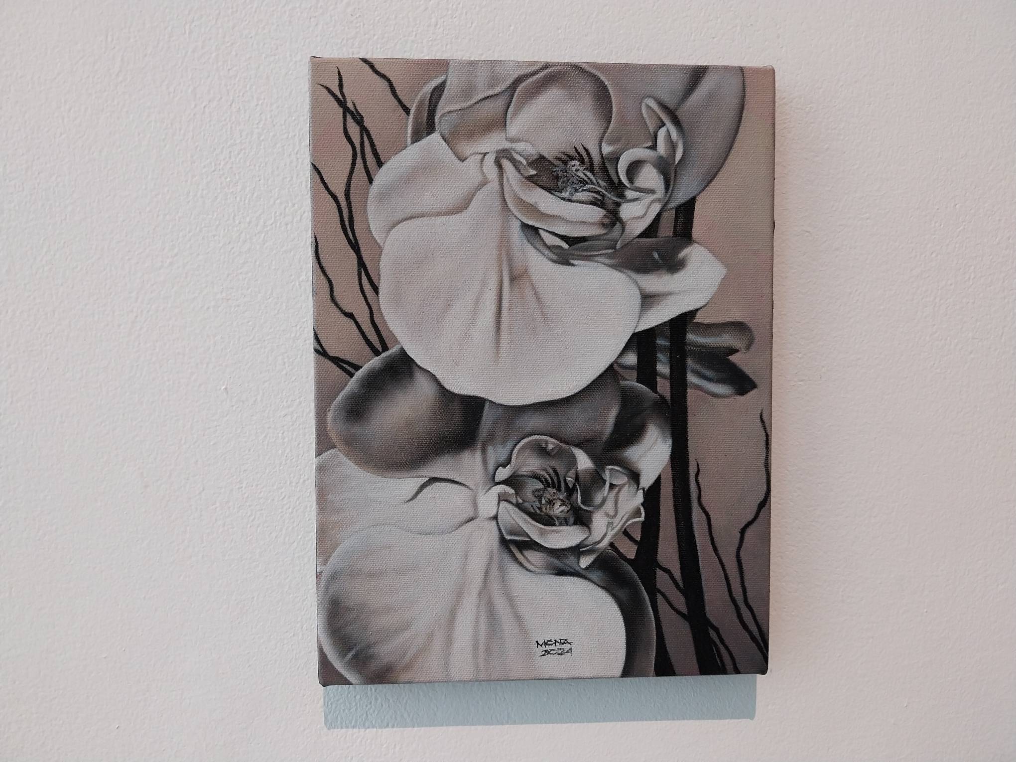 "Monochrome Blues II" by Mona Santos.