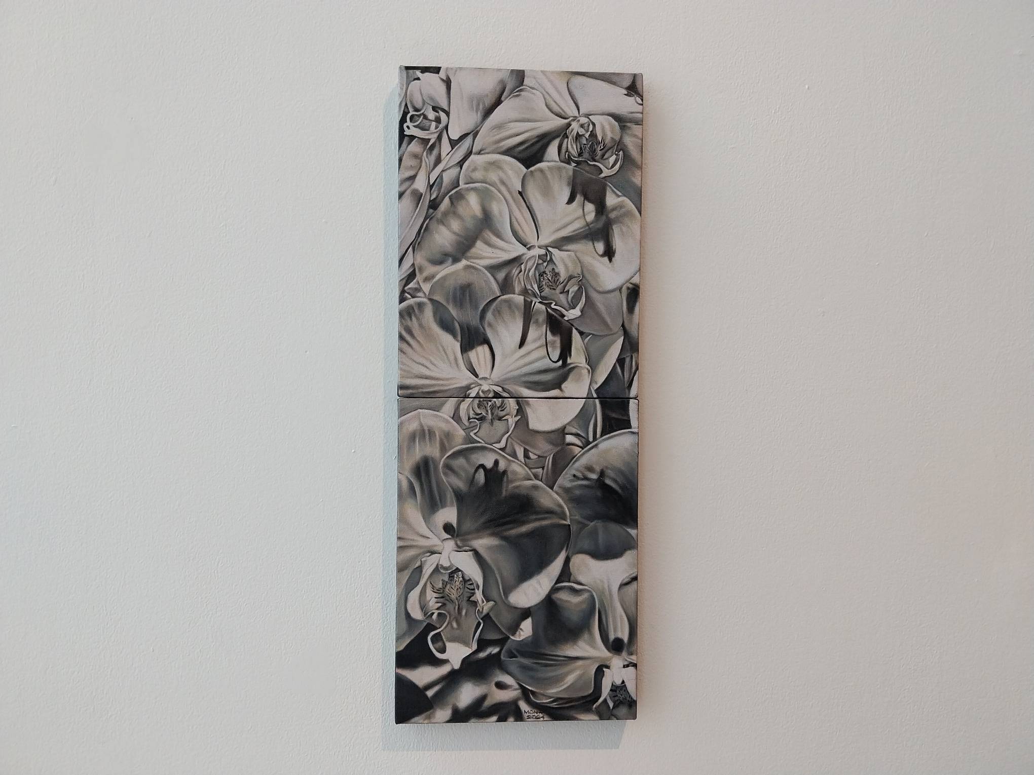 "Monochrome Blues III" by Mona Santos.