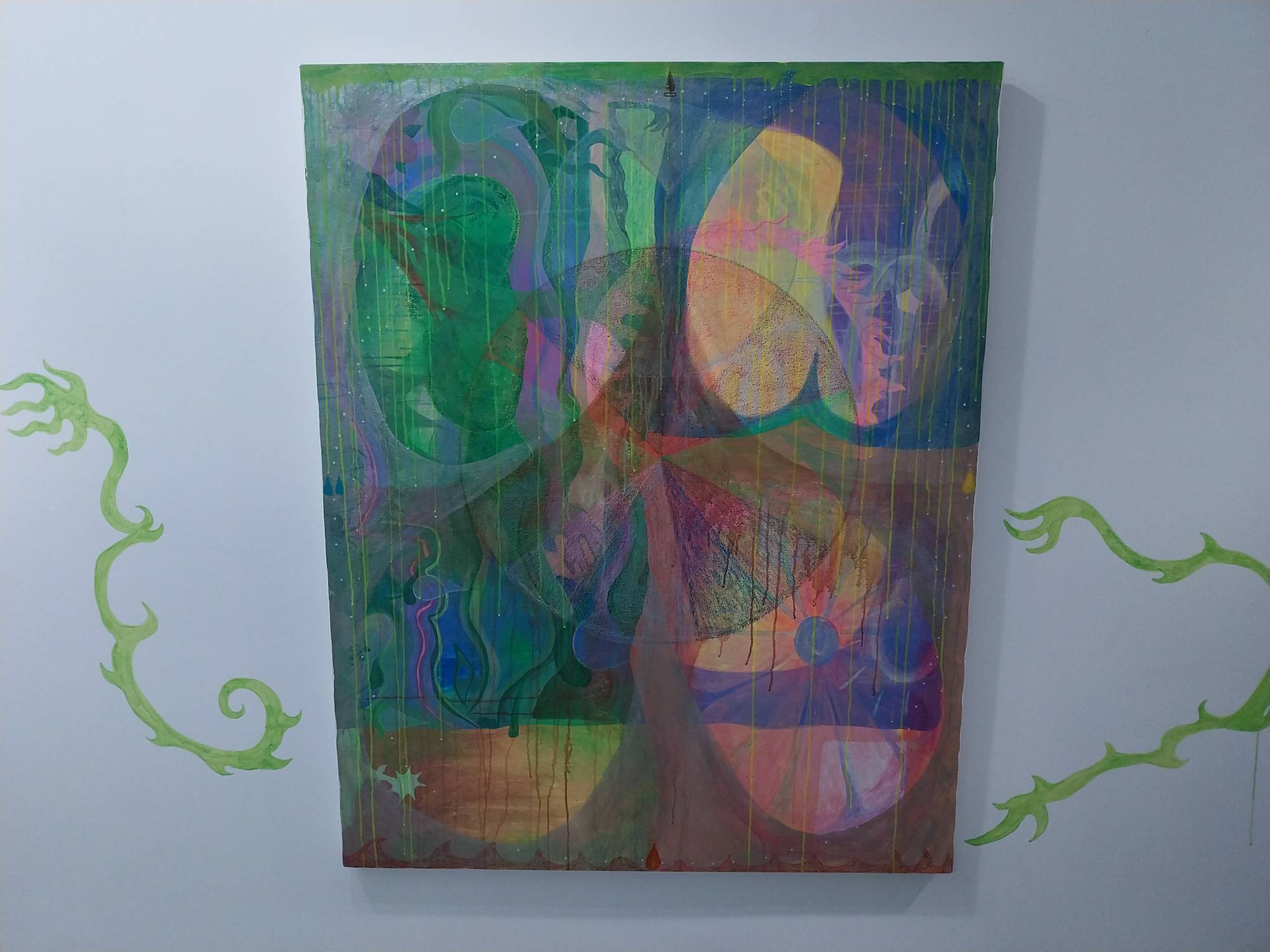 "practicing starlight vision/creating my own cosmologies" for "Spirit Ecologies."