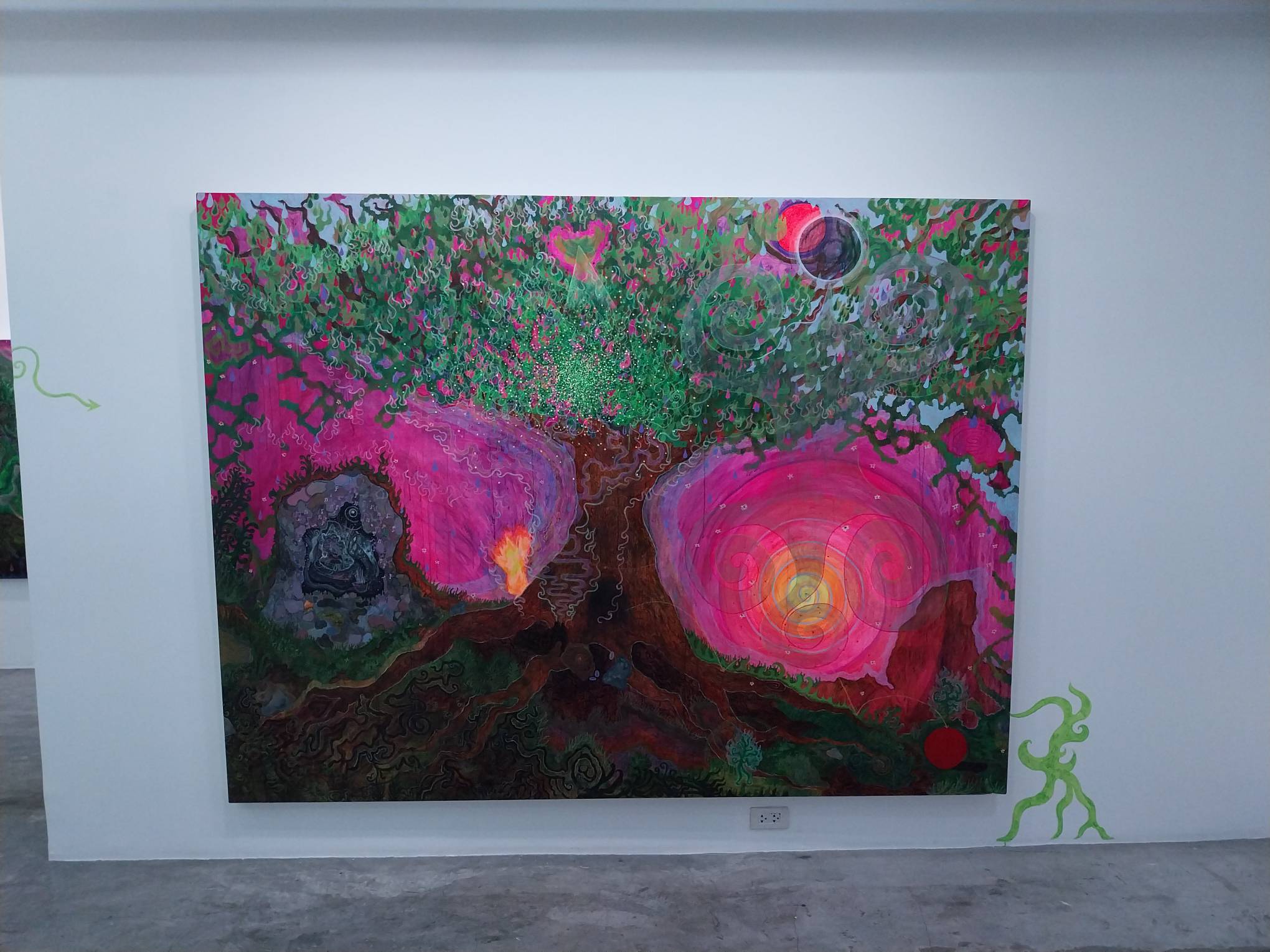 “spirit ecologies (tree of life)" by Catalina Africa.