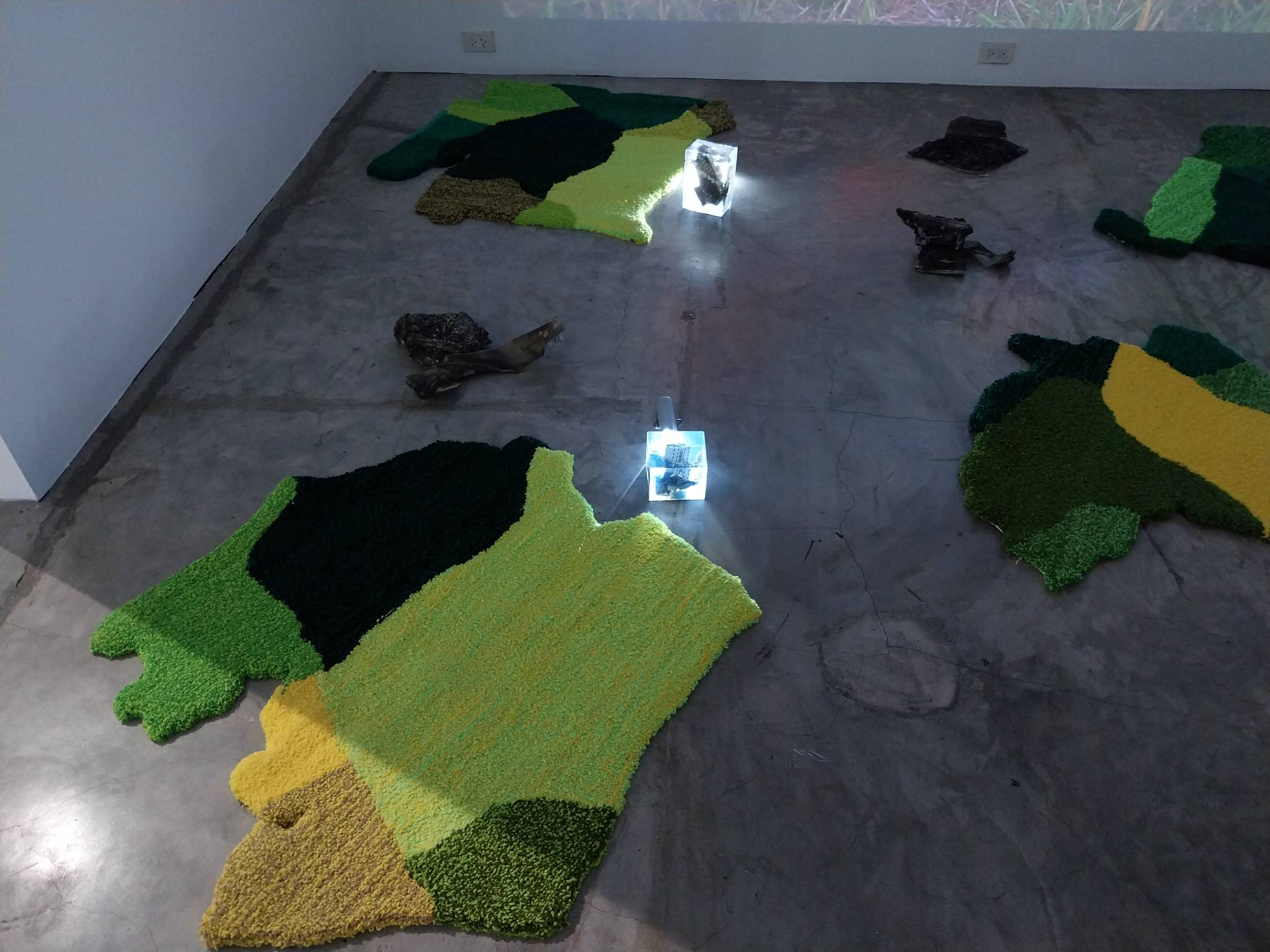 View of "Territorial Piecings" for "VLands."