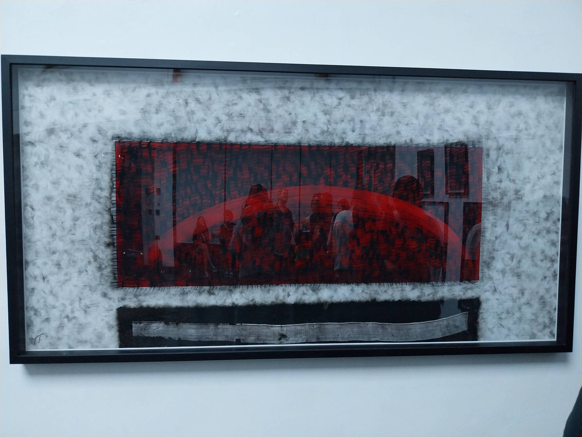 A work shown for "Of Man and Nature" at Altro Mondo Creative Space.