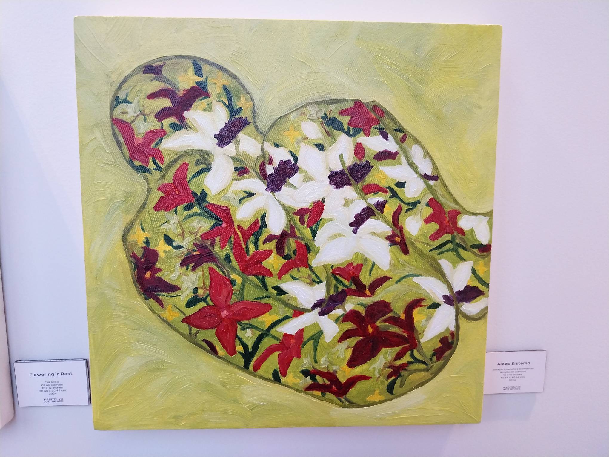 Painting shown at Kapitolyo Art Space.