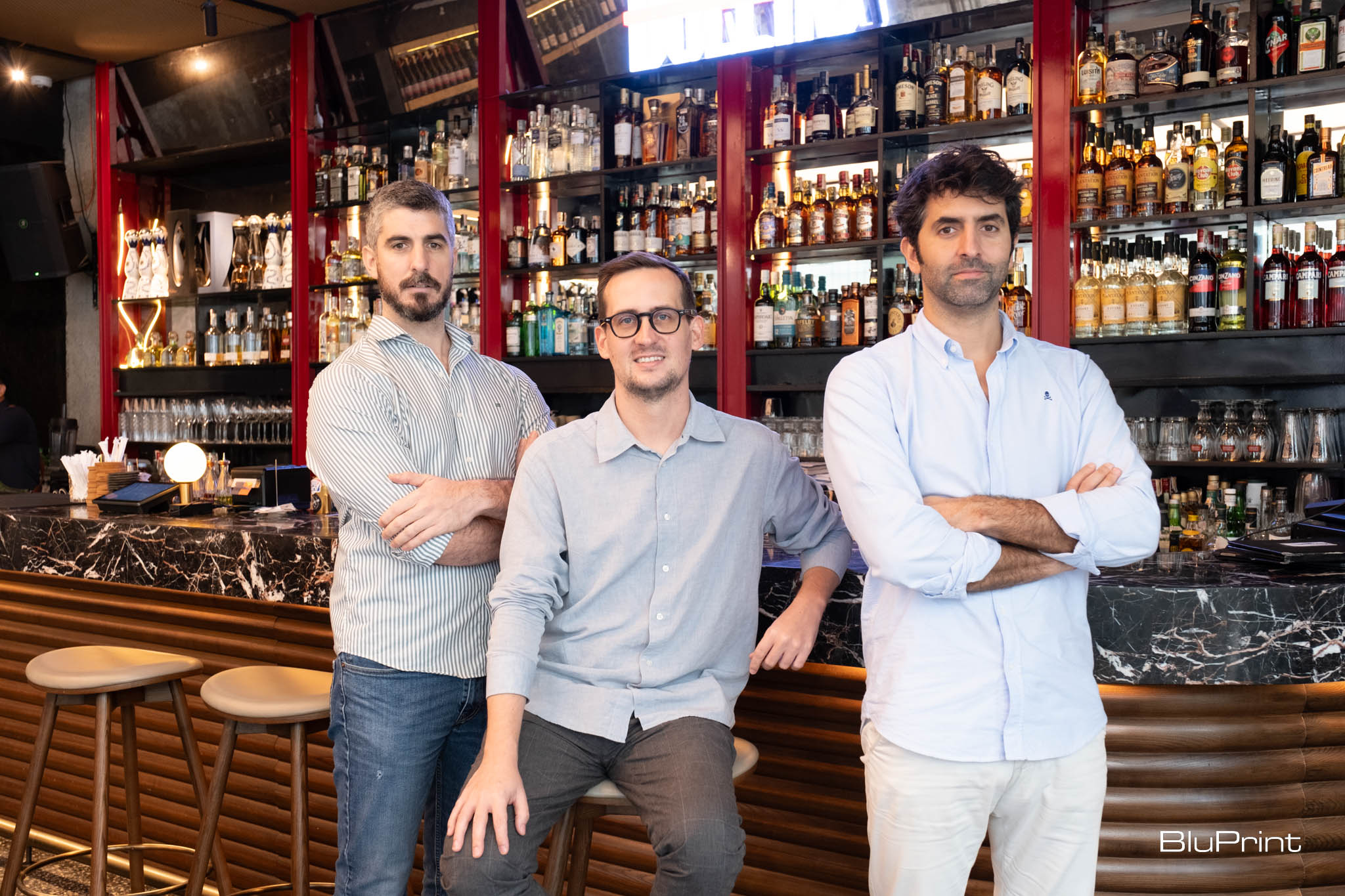 Group photo of the owners of Bolero.