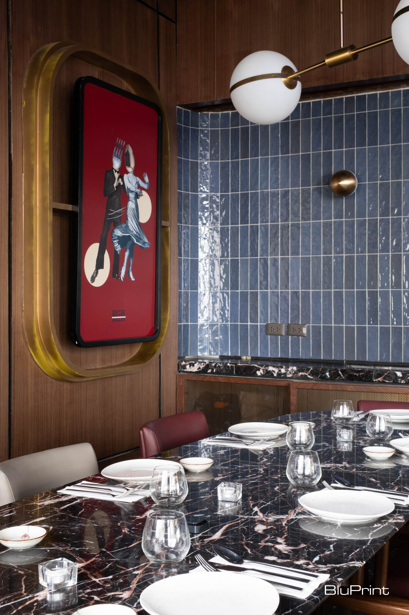 Private dining room at Bolero.