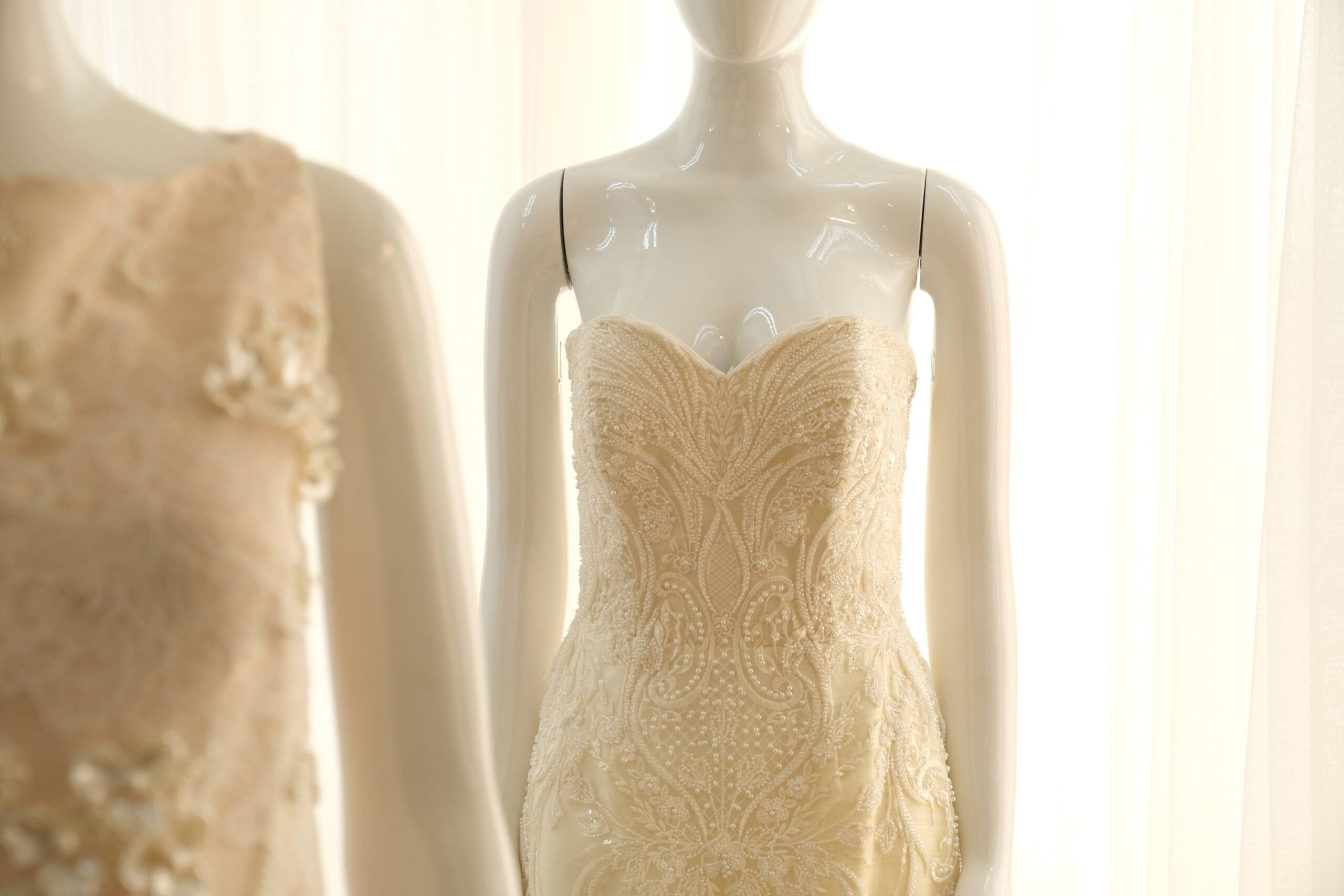 Wedding dress by Jor-El Espina.