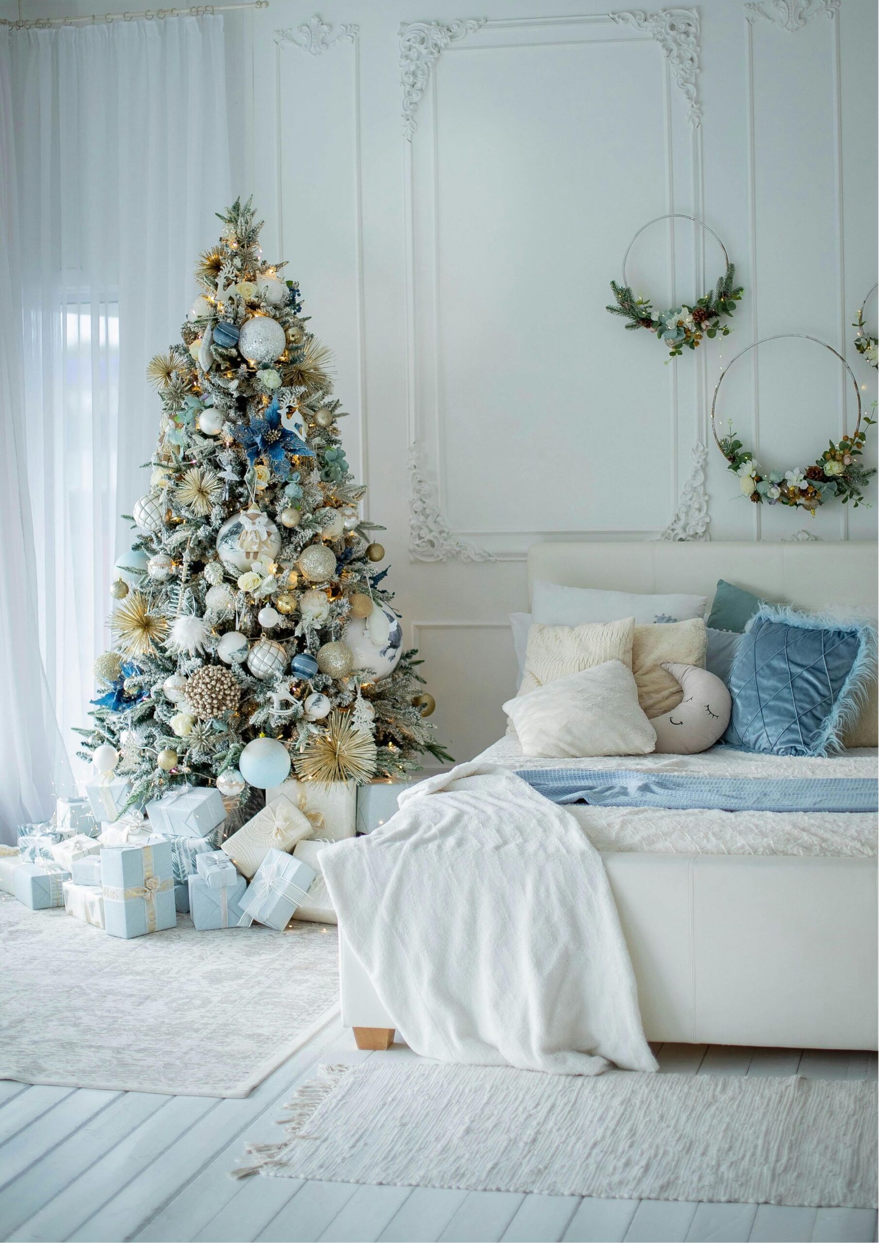 White Christmas Theme.