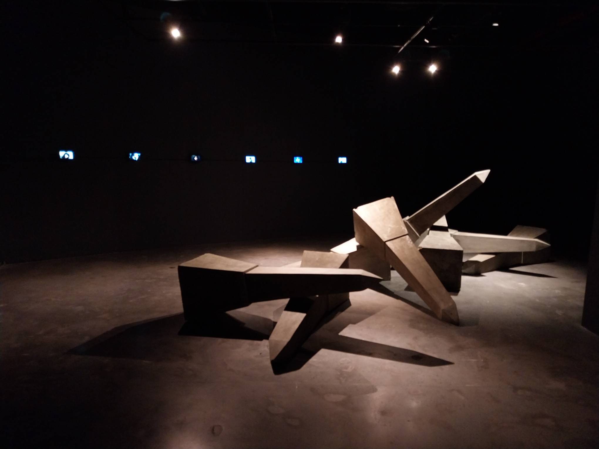 20250107_093553 - BluPrint "Untitled (Obelisks)" by Ateneo Art Awards winner Christina Lopez.