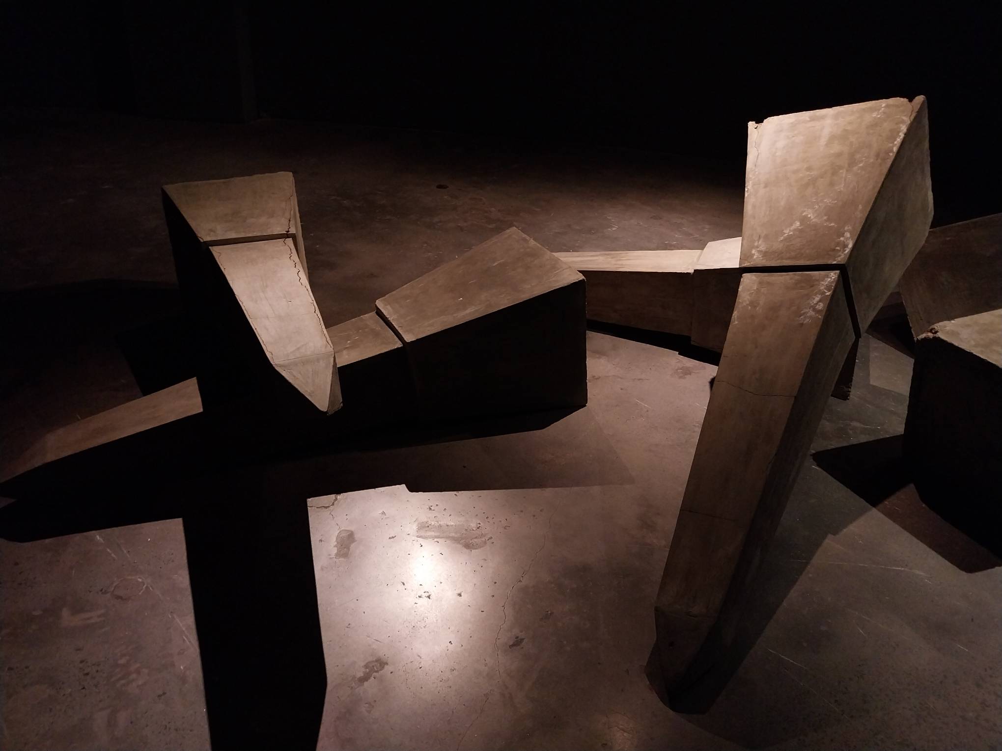 20250107_093610 - BluPrint Christina Lopez's "Untitled (Obelisks)" for the Fernando Zóbel Prizes for Visual Art return exhibition.