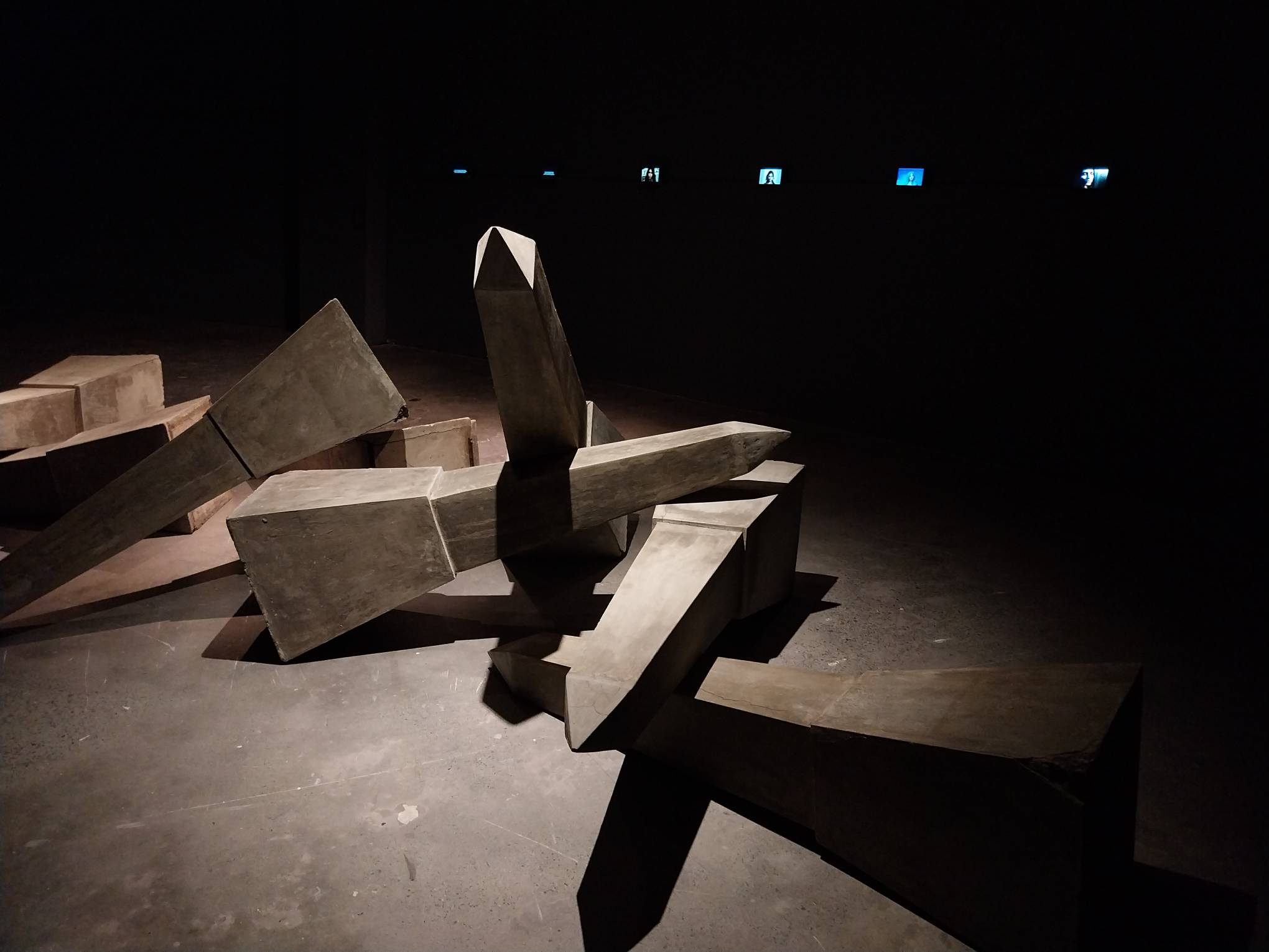 Christina Lopez's "Untitled (Obelisks)" for the Fernando Zóbel Prizes for Visual Art return exhibition.