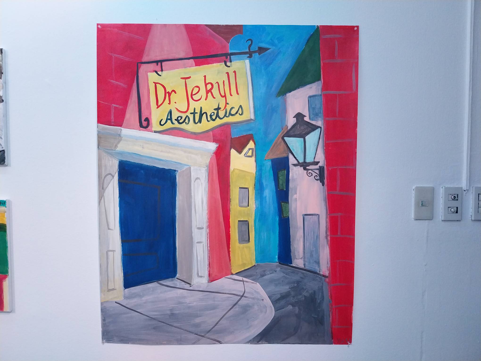 Masi Oliveria's work for "Freak Off" at Artinformal Gallery.