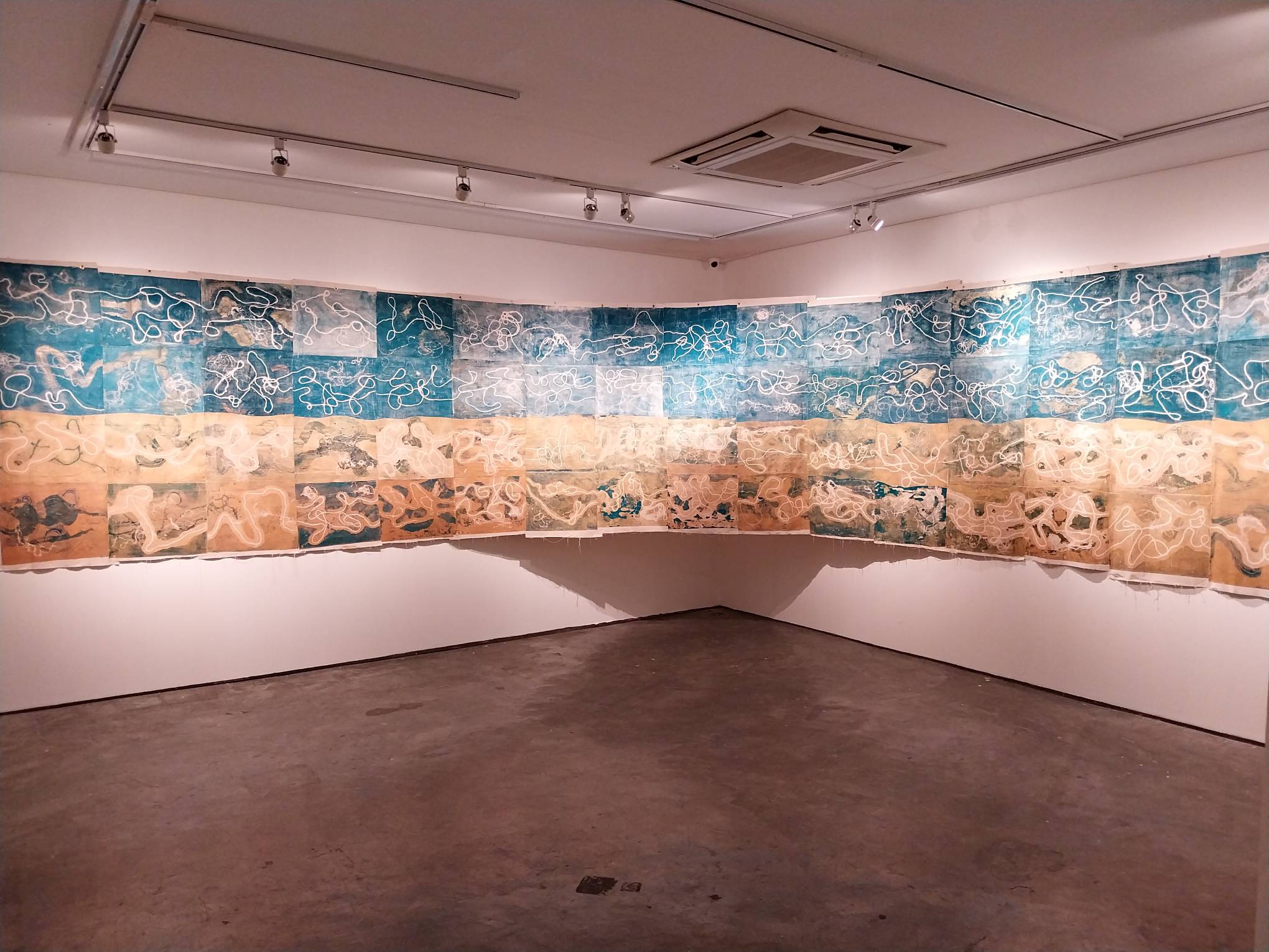 Tosha Albor's "Tethers of a whole" exhibit for Artinformal Gallery.