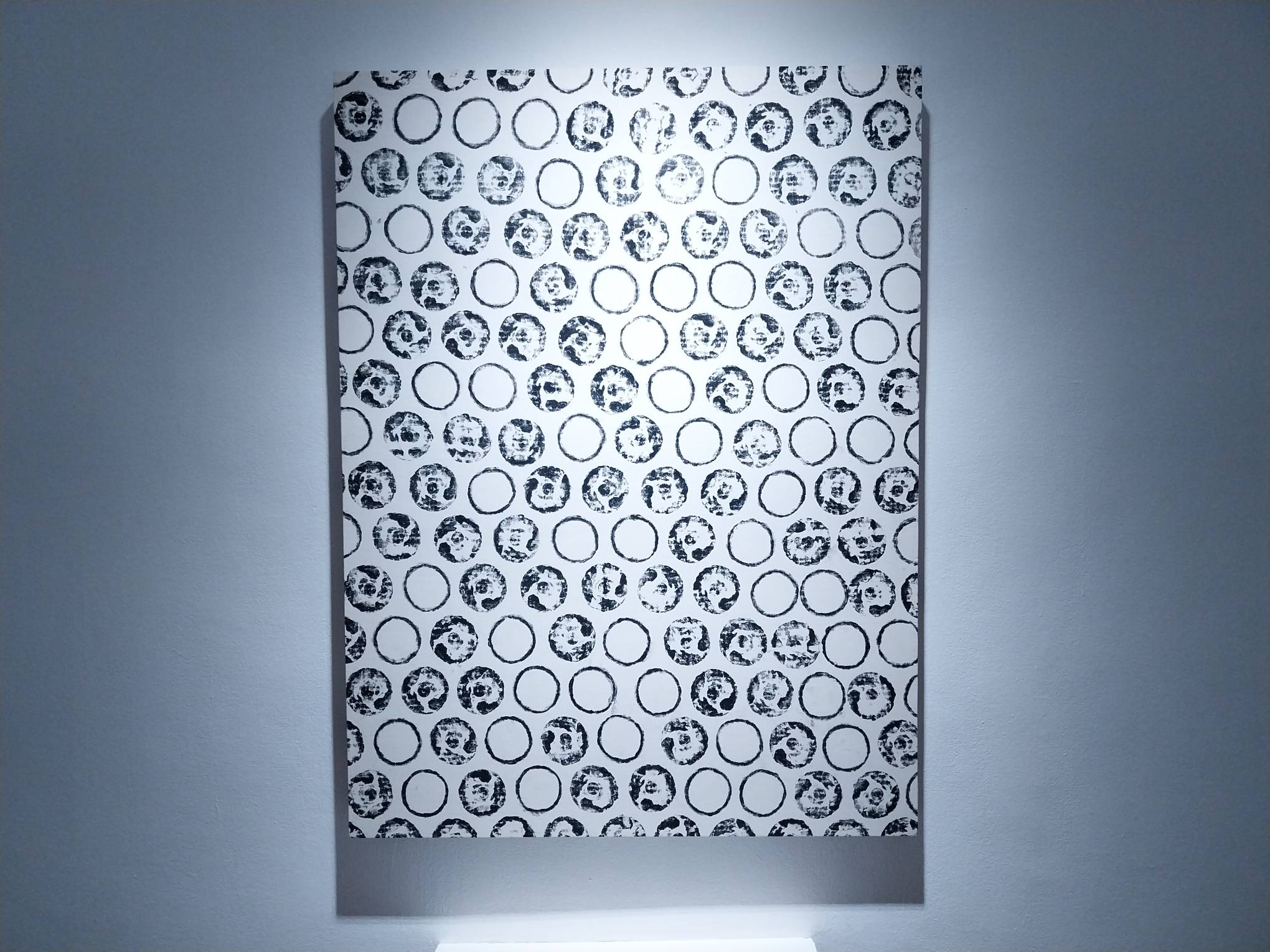 A painting by Julieanne Ng for "A Glimpse Across The Fleeting Light."