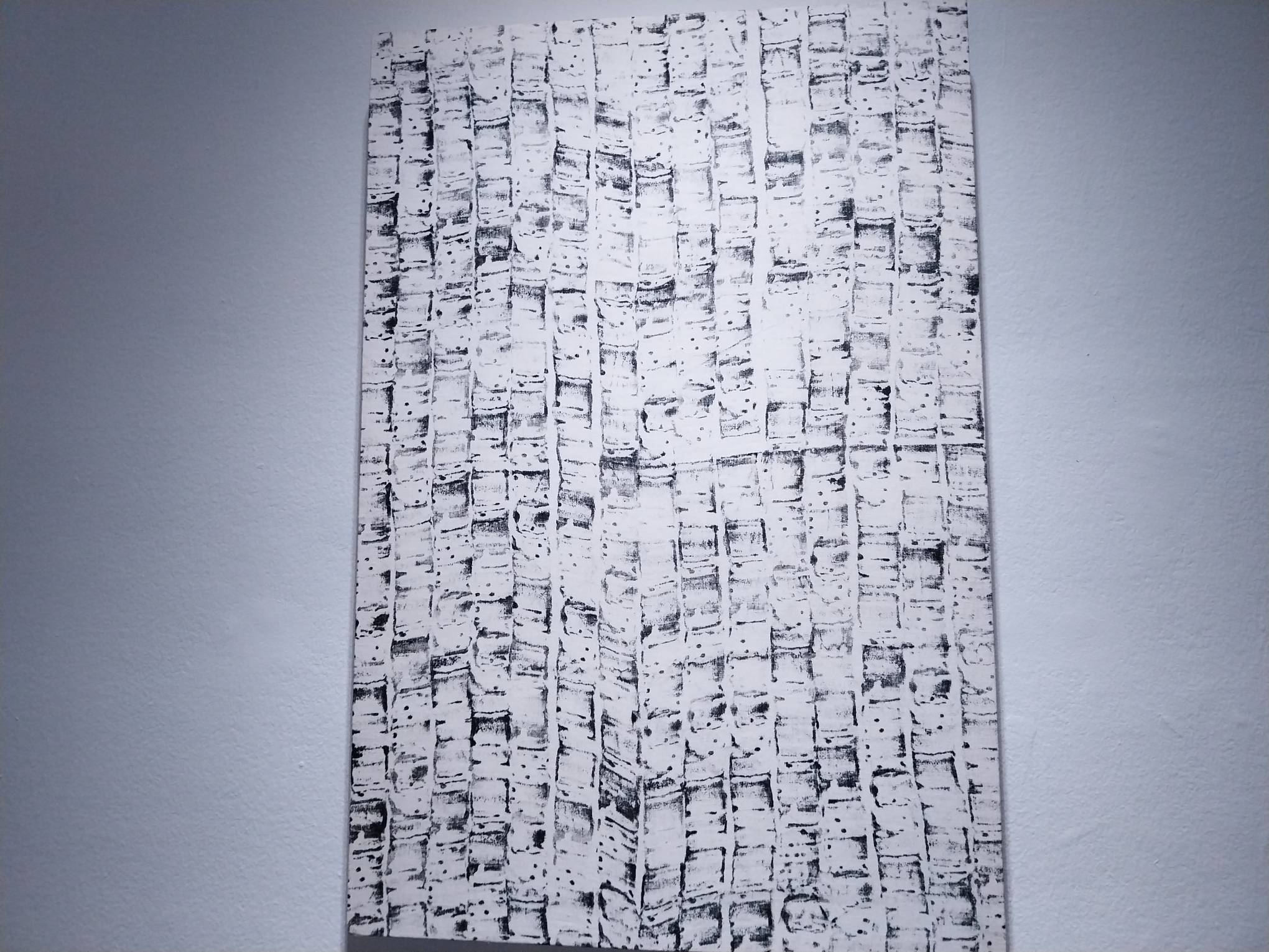 A painting by Julieanne Ng for "A Glimpse Across The Fleeting Light."
