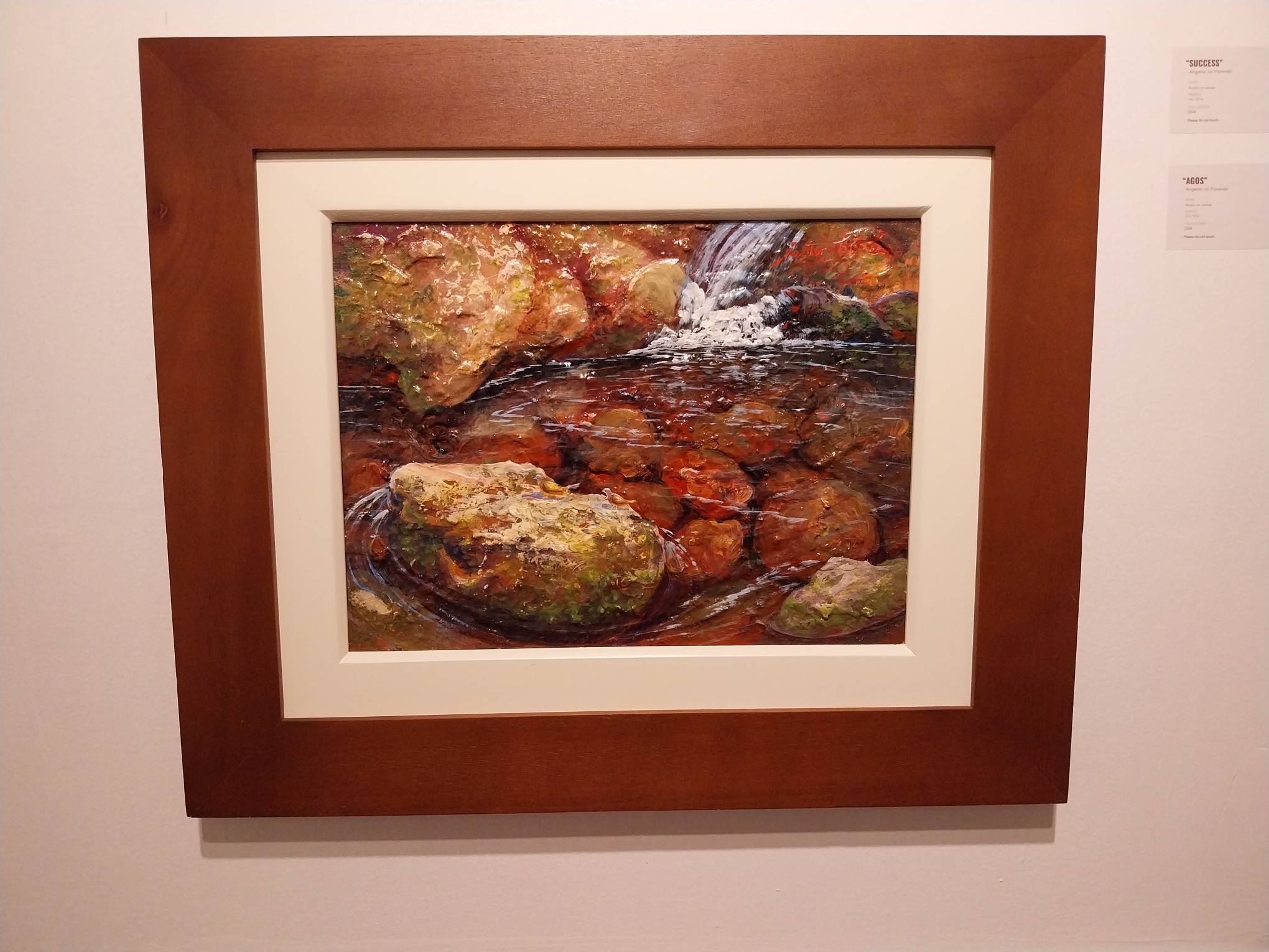 "Agos" by Angelito Florendo.