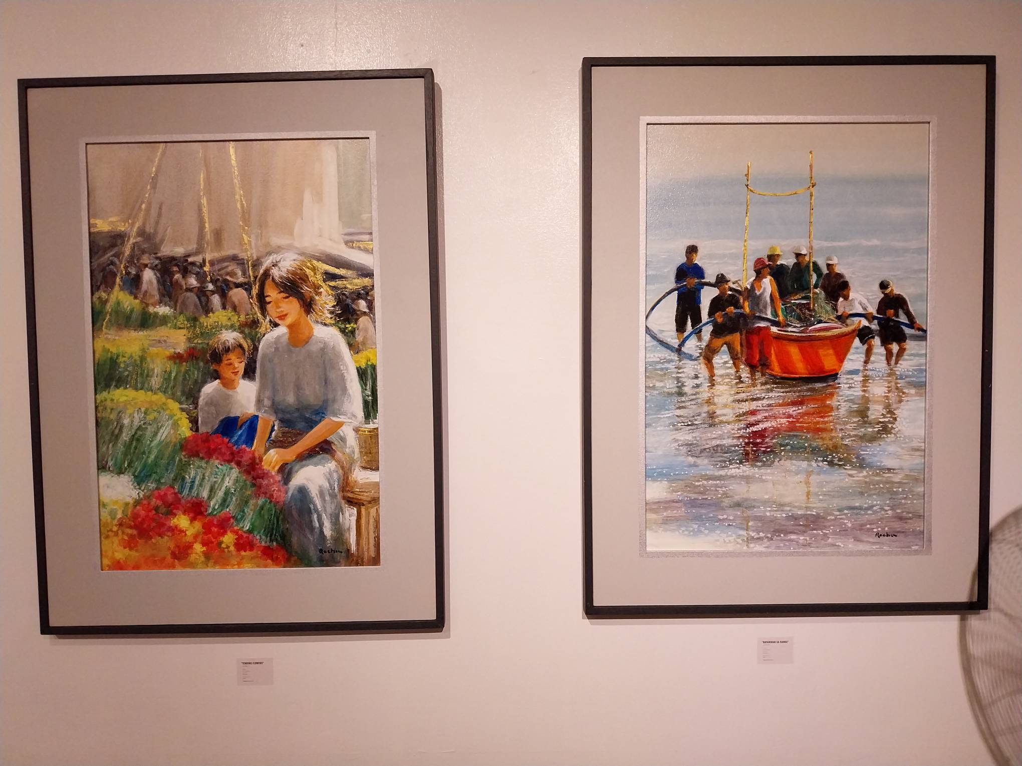 Jun Rocha's works for "Resolutions."