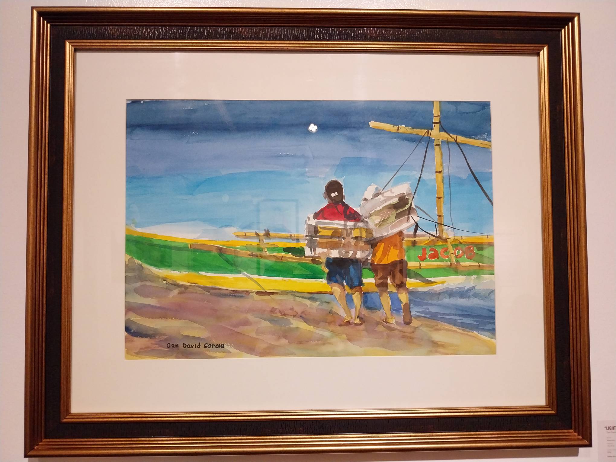 "Going Out Fishing" by Dan David Garcia.