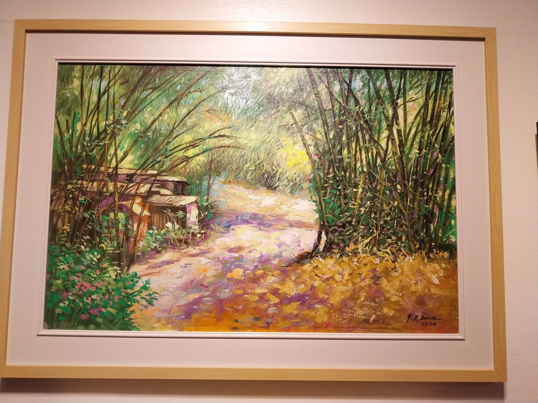 "Peaceful Path" by Fernando Sena for "Resolutions."