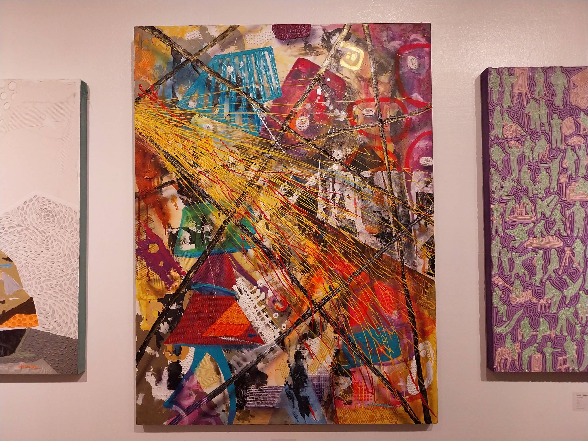 "Borderless" by Noel Nicholas for "Resolutions."