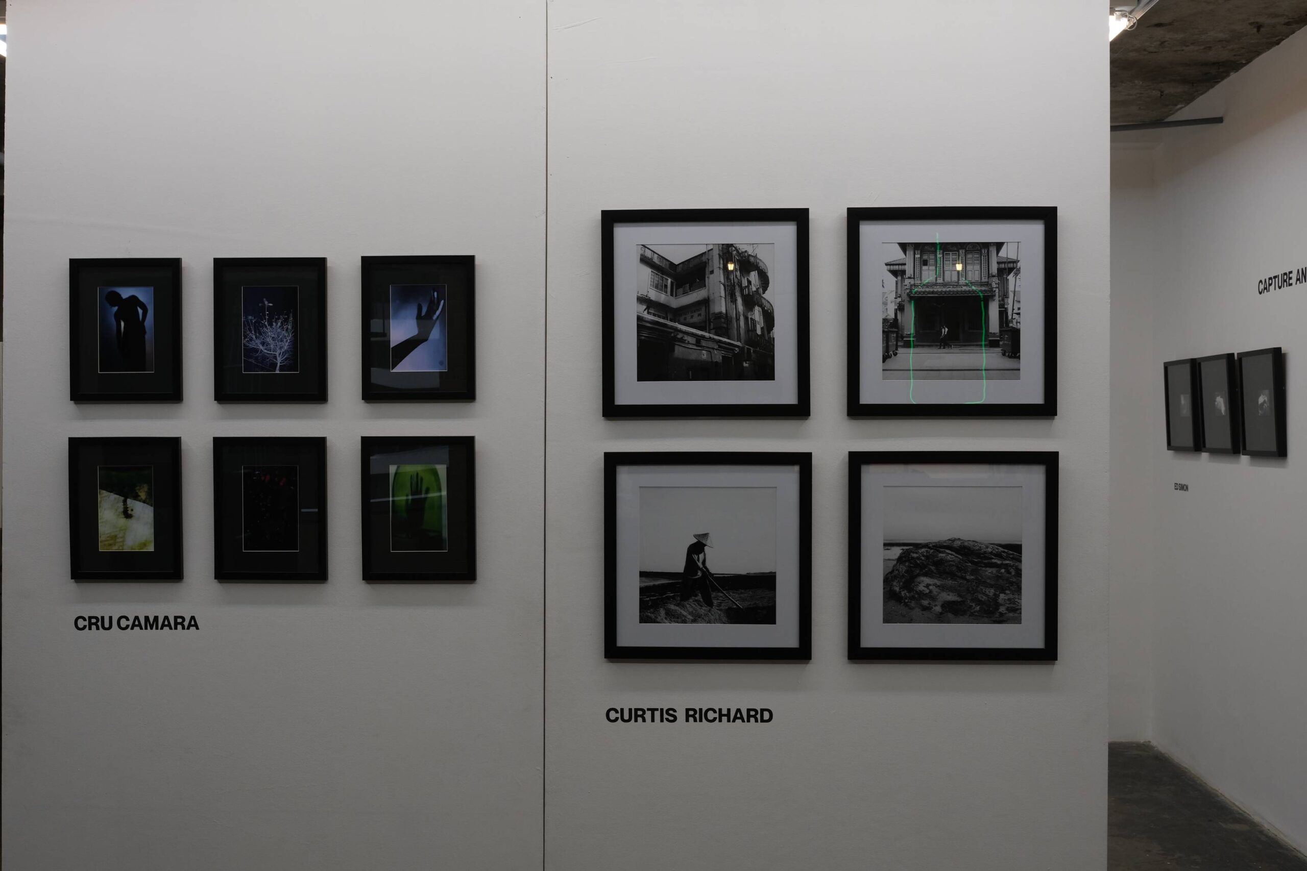 For "Capture and Release," photographs by Cru Camara and Curtis Richard. Photo by Ed Simon.