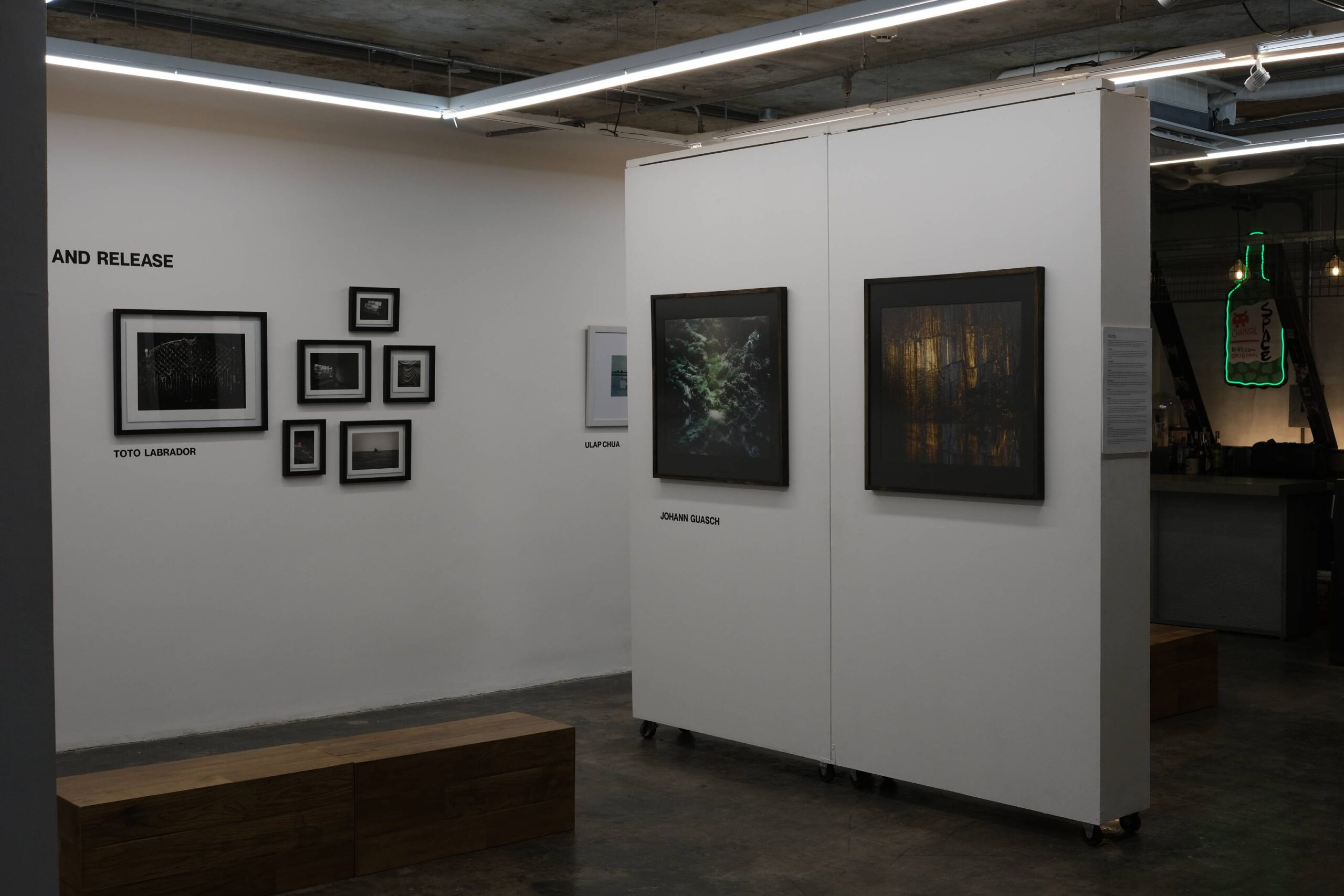 The Space Encounters exhibition "Capture and Release." Photo by Ed Simon.