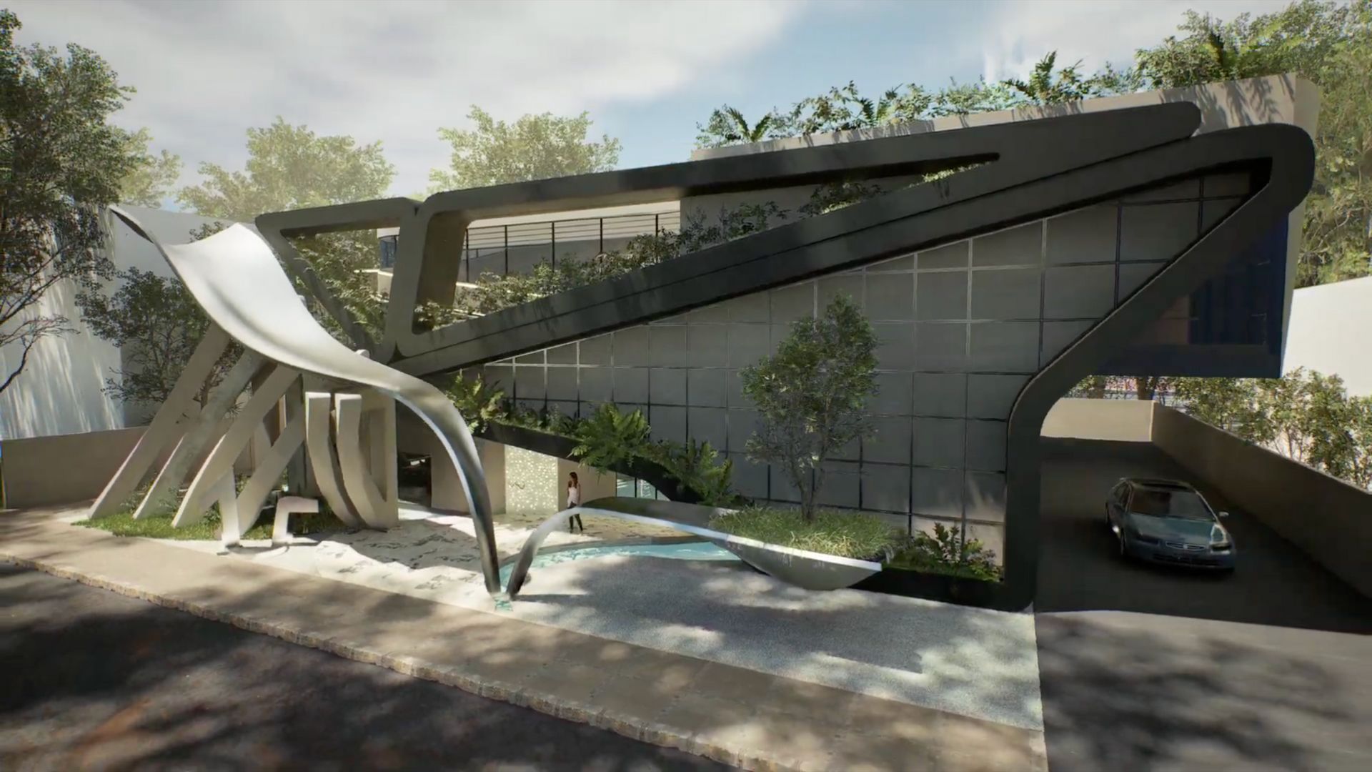 The Loop House by Carlo Calma Consultancy. (Artist's Perspective).