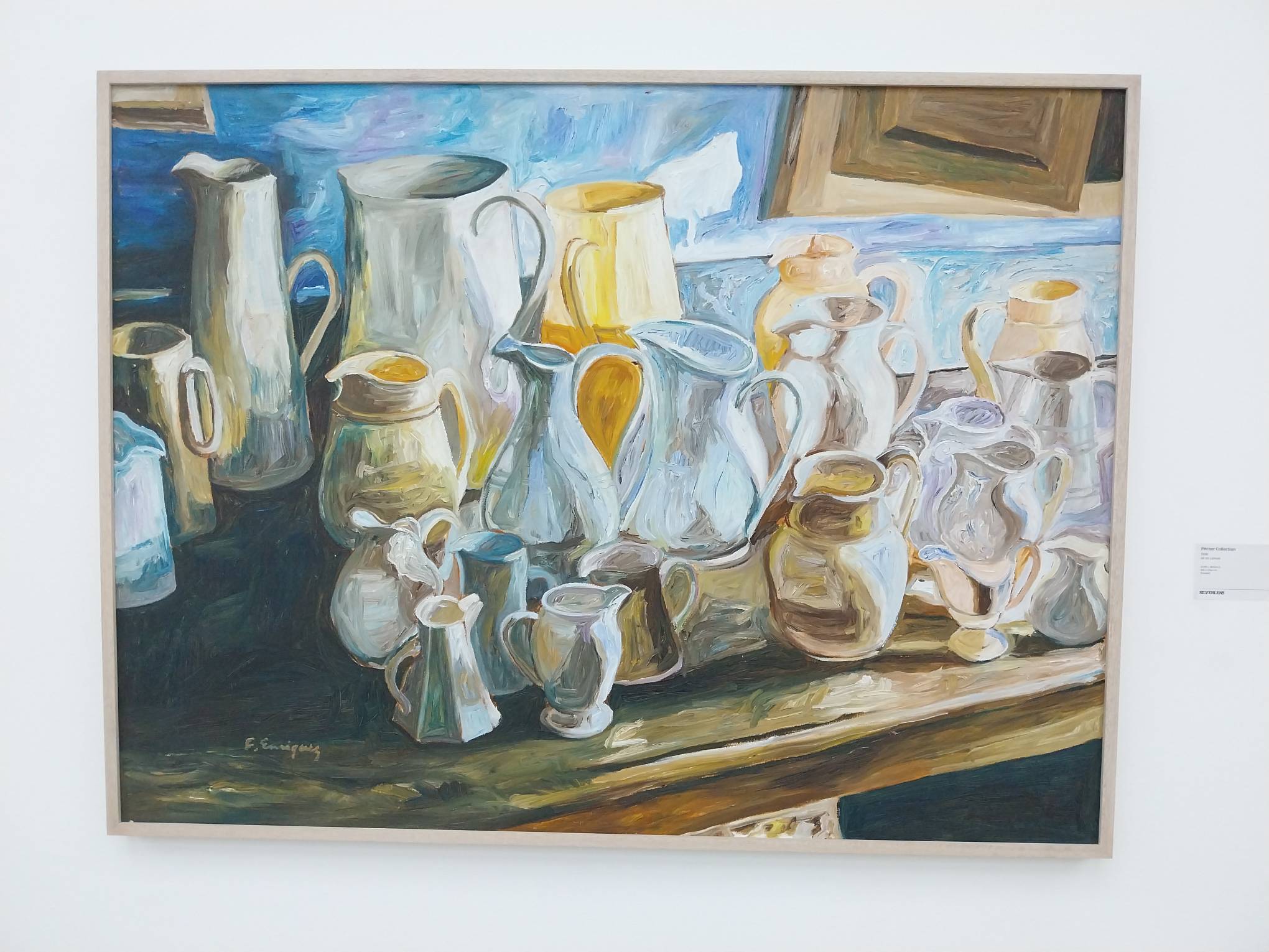 "Pitcher Collection" by Keka Enriquez.