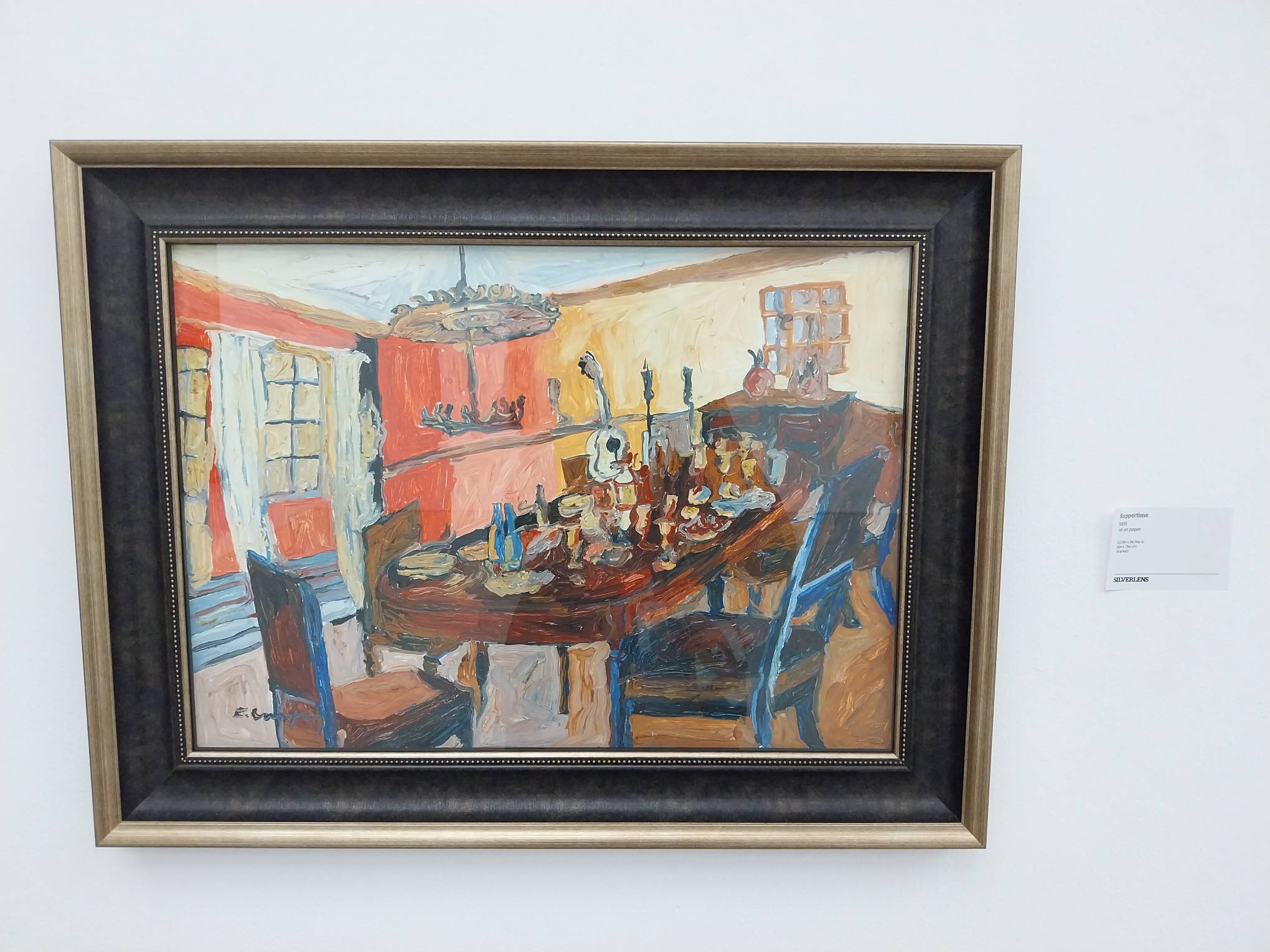 "Suppertime" as displayed at "Points and Endings."