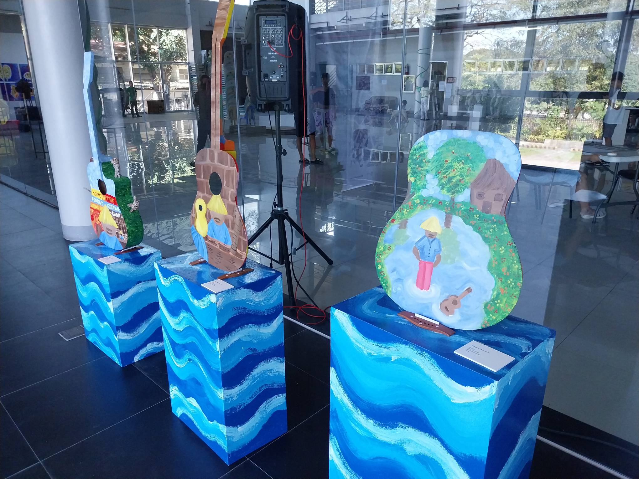 Three works by Prinz Rongcal for the Angat Sining Fellowship.