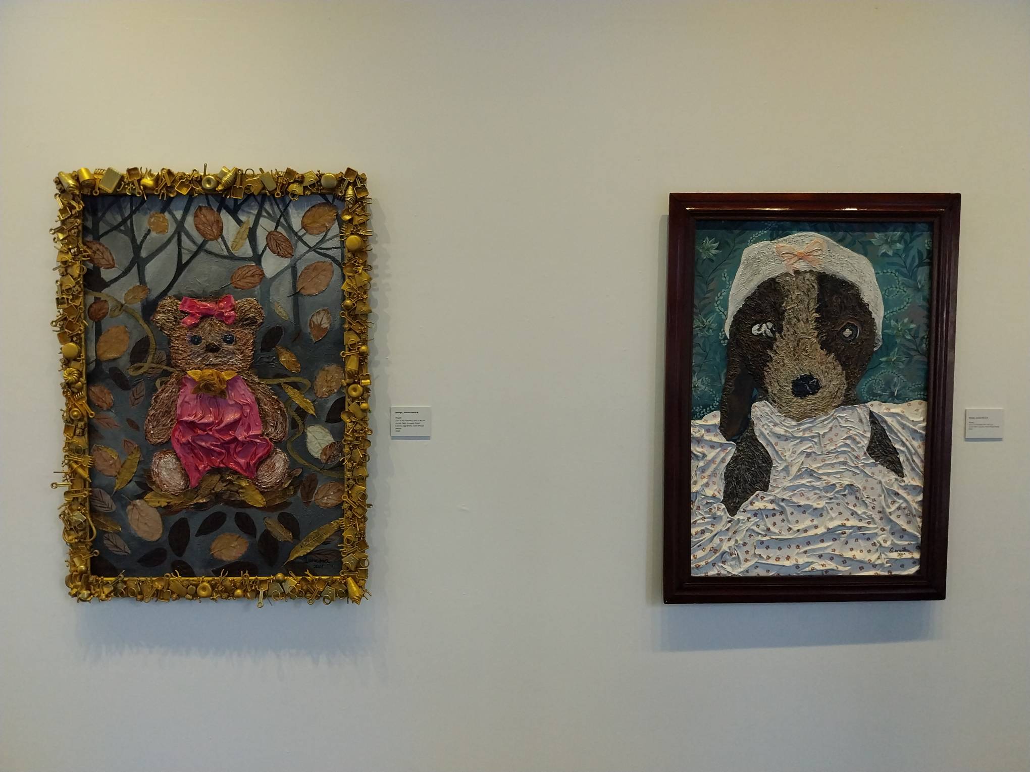 Two works by Janessa Balingit for the Angat Sining Fellowship.