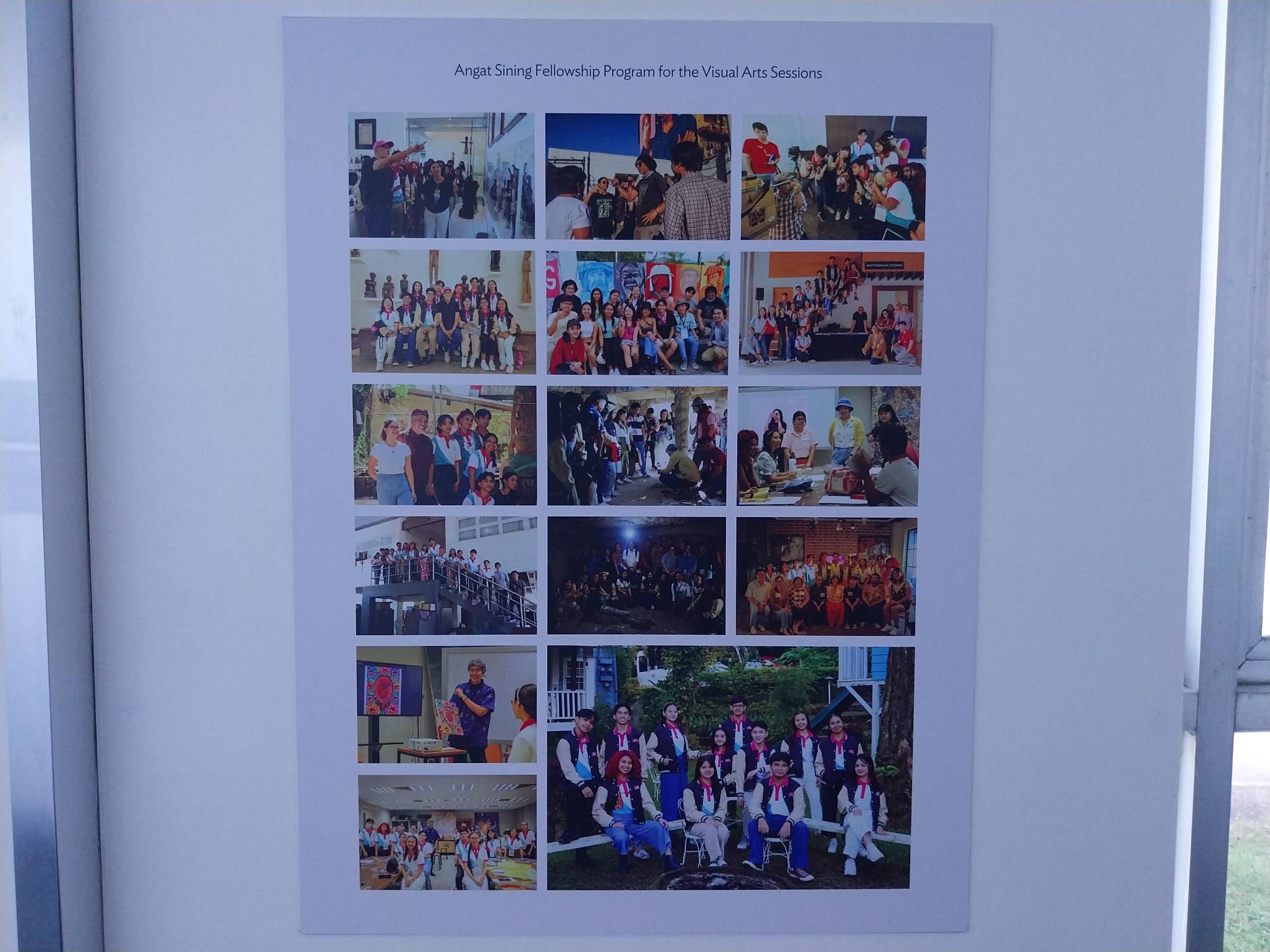 Some photographs from the Angat Sining Fellowship.